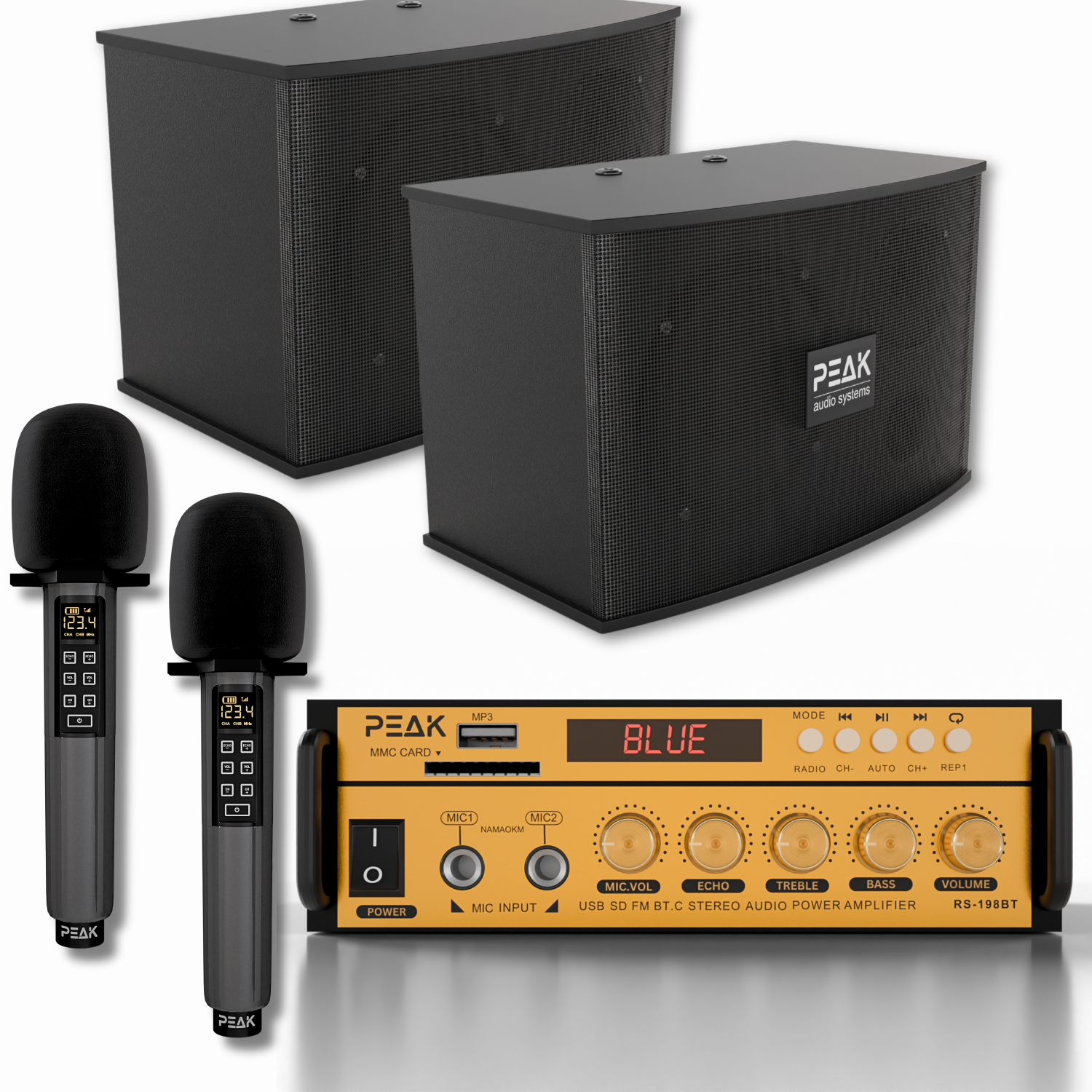 PEAK Karaoke GOLD PRO STAGE I System - 600W
