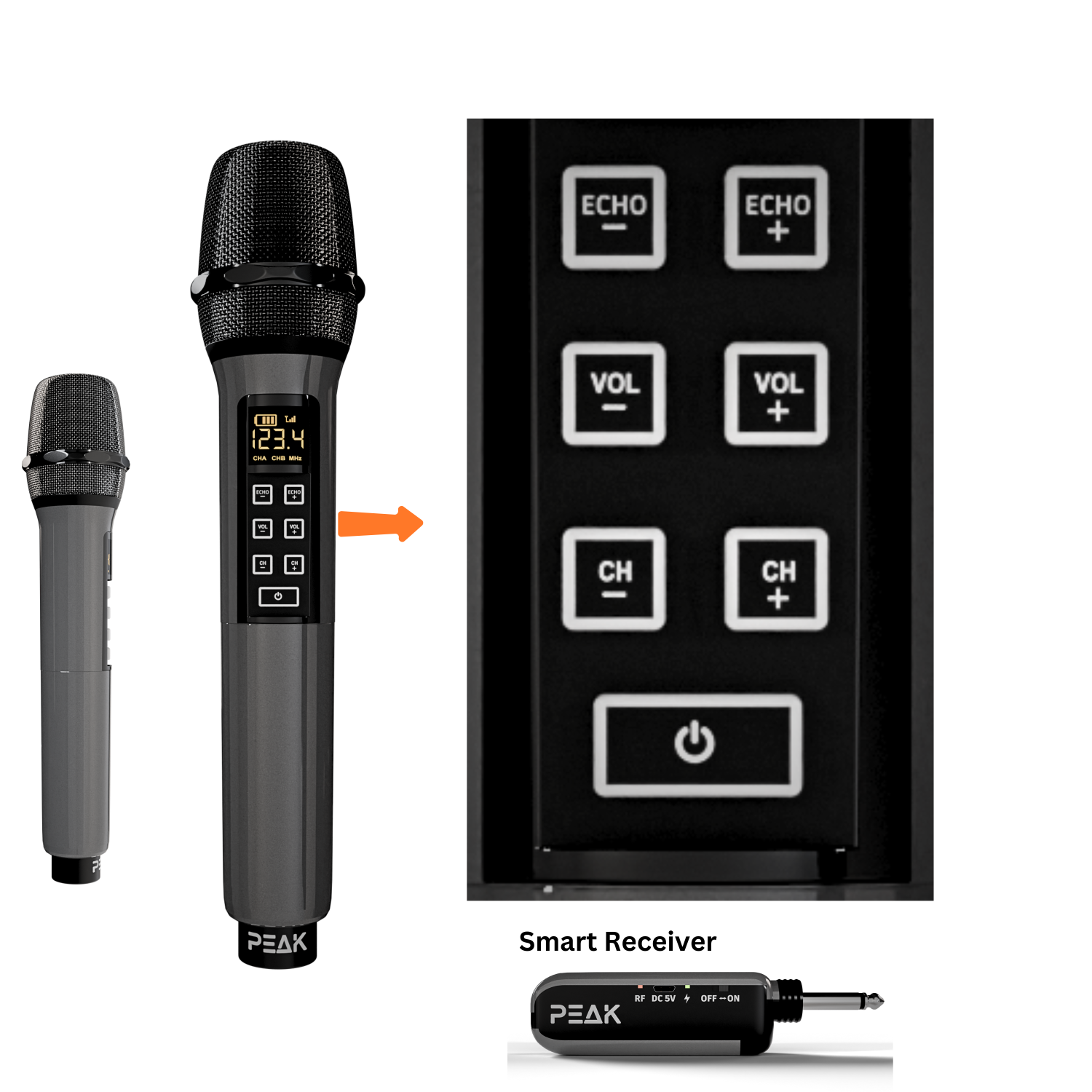 PEAK Karaoke GOLD PRO STAGE I System - 600W