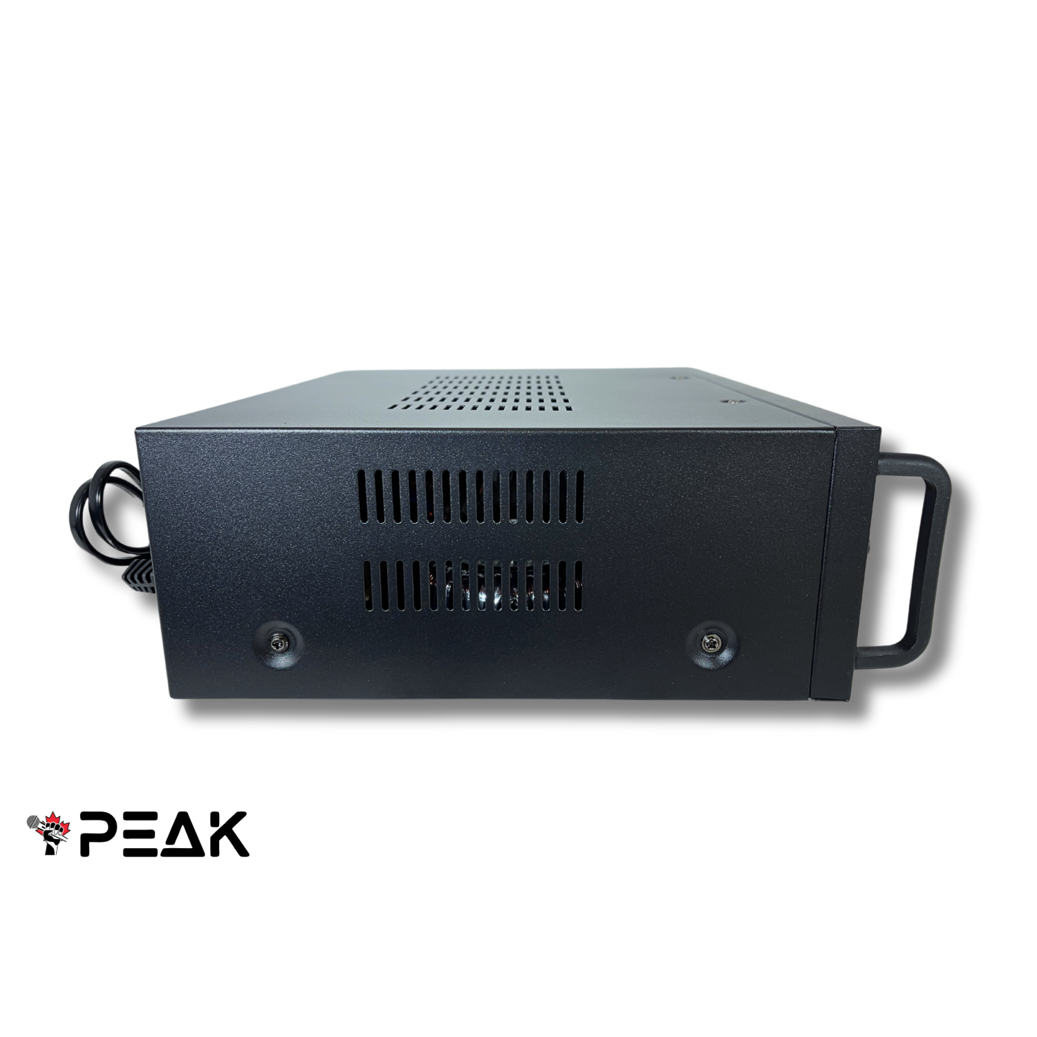 PEAK Karaoke Professional Bluetooth System: Bluetooth Amplifier PK-AMP-200, Two UHF Rechargeable PRO Wireless Microphone with Echo & Volume Control