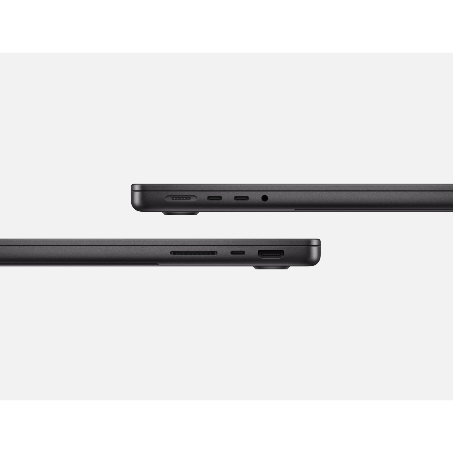 MacBook Pro 14,2 po Apple - Noir (M3 Pro Apple/SDD 1&nbsp;To/RAM 18&nbsp;Go) - Ang - remis à neuf (Bon état)