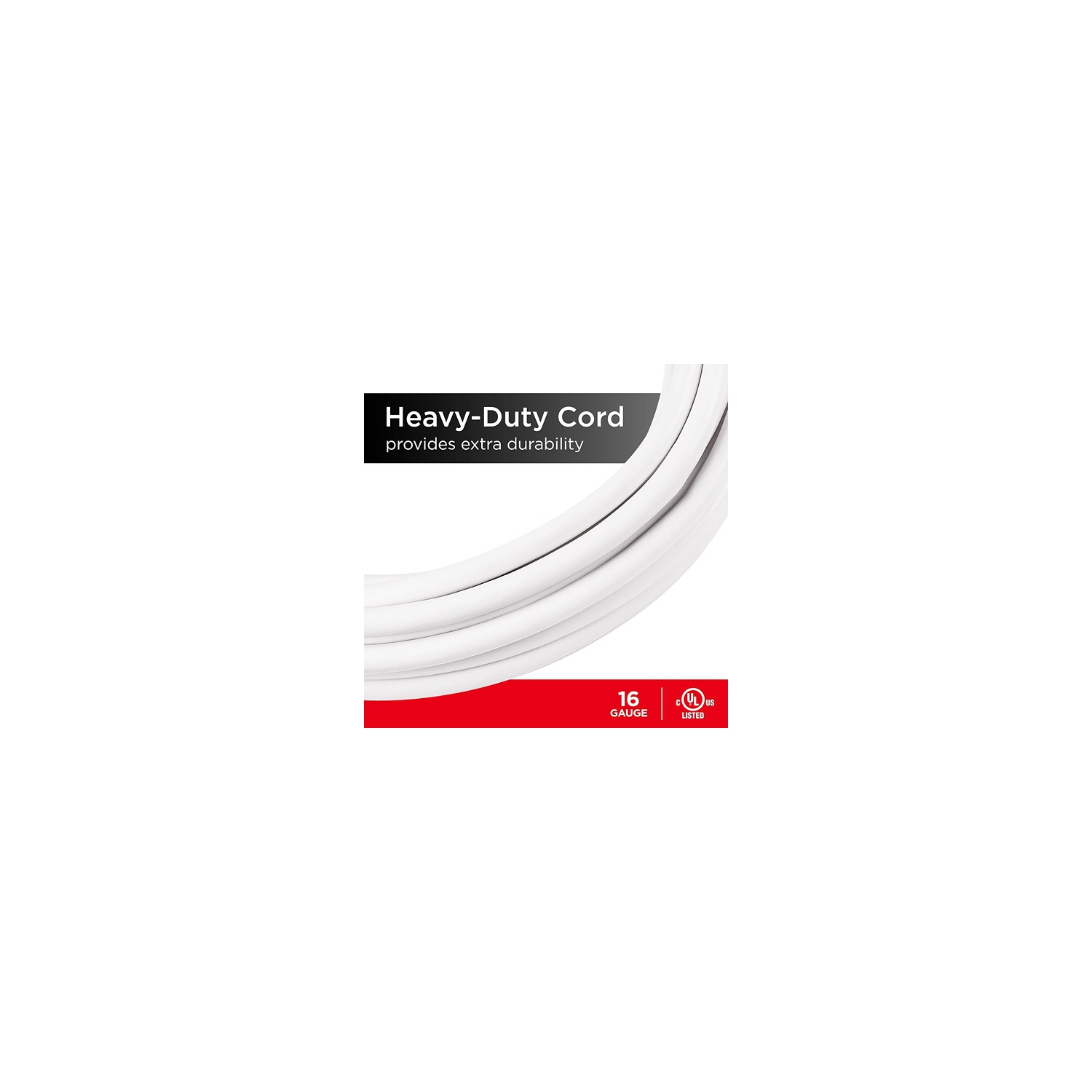 Rallonge d'extérieur UltraPro de 9 pi avec 3 prises