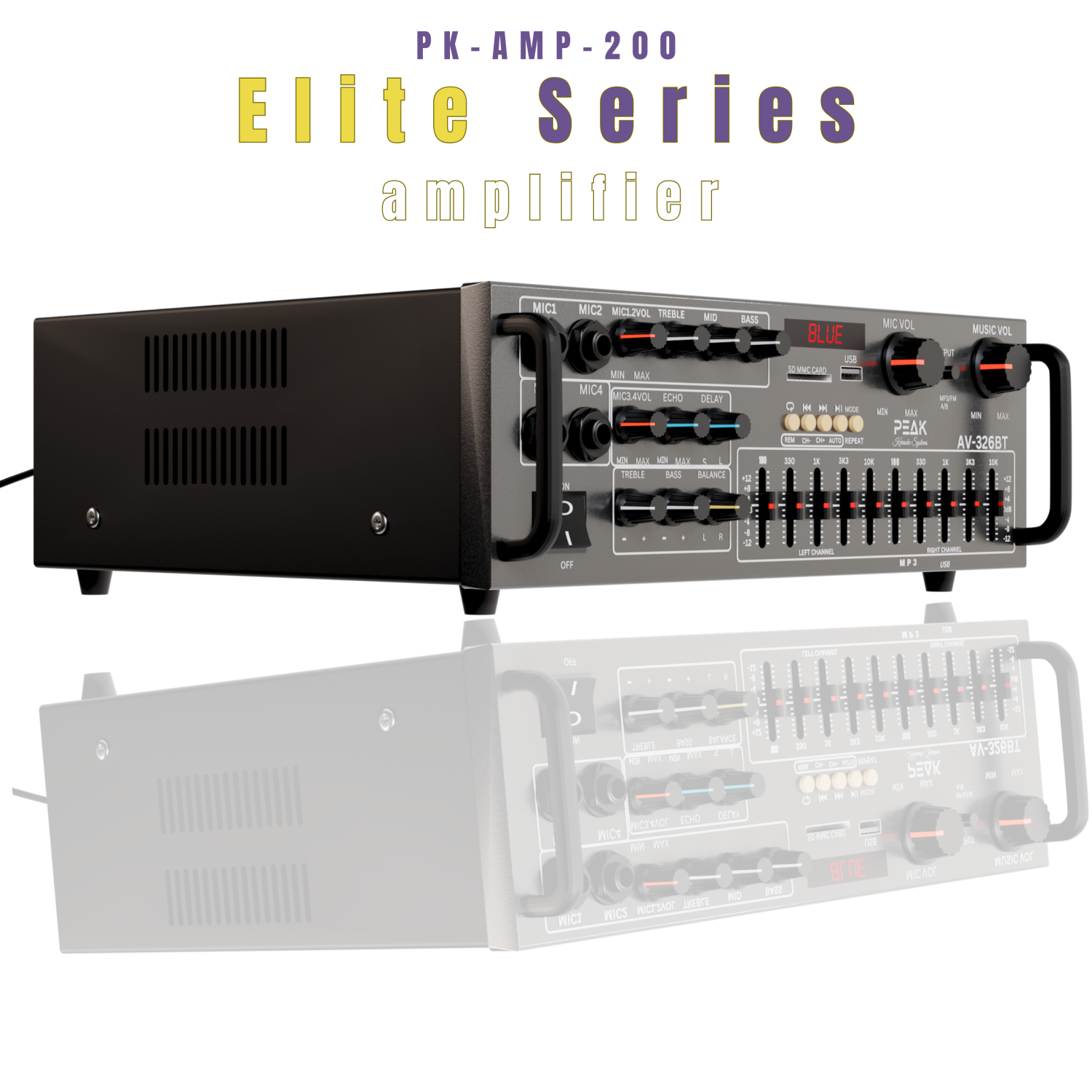 Système de karaoké ELITE PRO STAGE I DE PEAK - 1200&nbsp;W