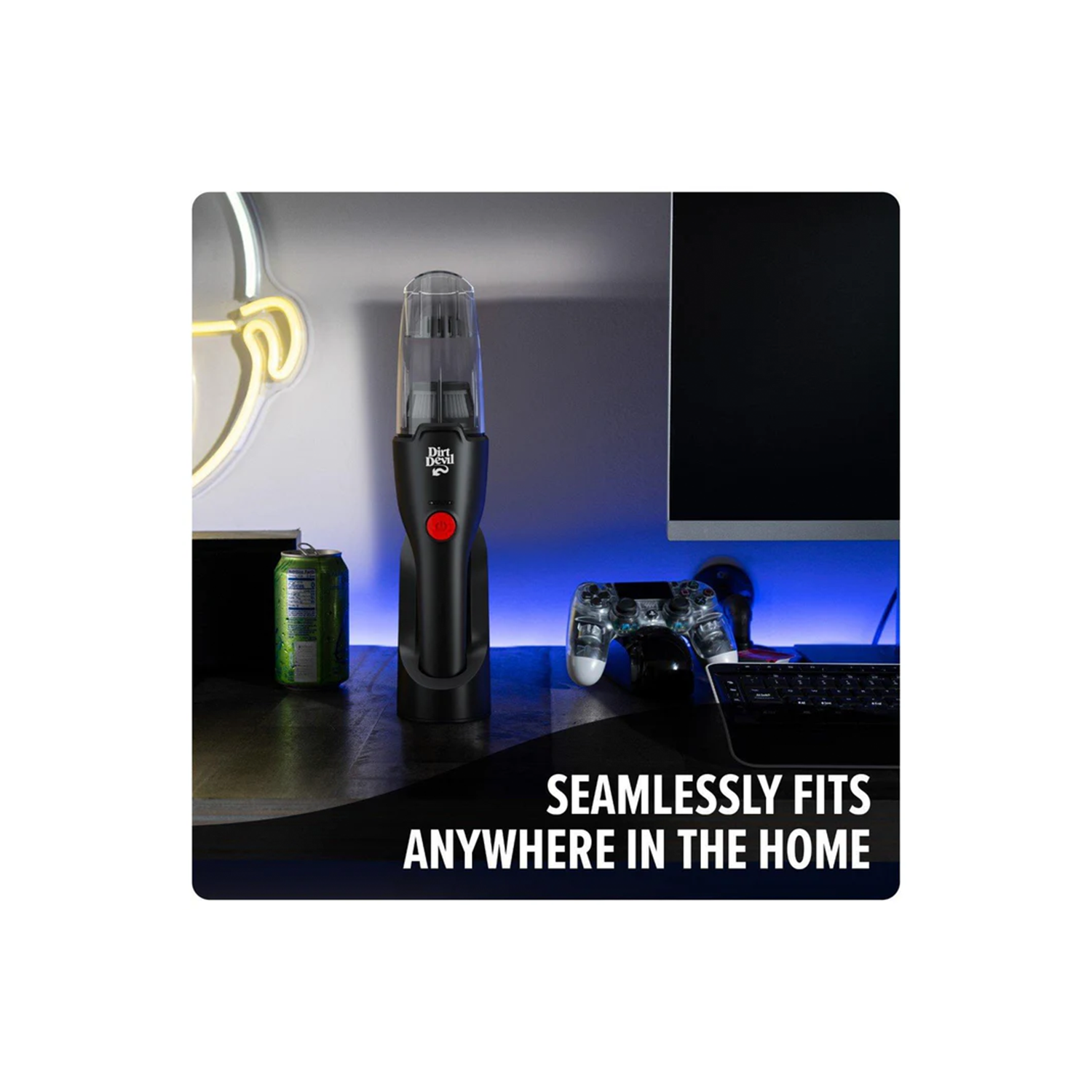 Refurbished Excellent - Dirt Devil 8V Grab & Go+ Cordless Hand Vacuum