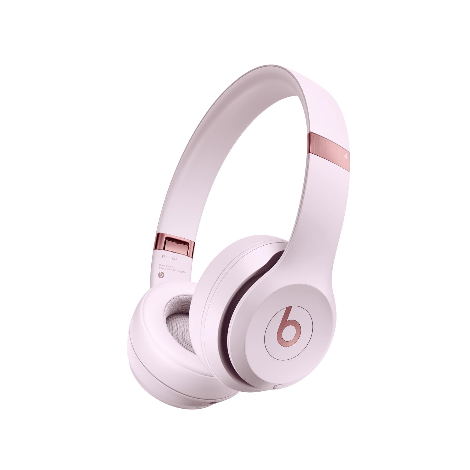 Beats Solo 4 - Wireless Bluetooth On-Ear Headphones, Apple & Android Compatible, Up to 50 Hours of Battery Life - Cloud Pink
