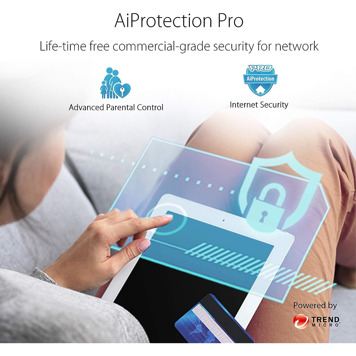 Remis à neuf - routeur de jeu extensible Wi-Fi 6 bibande RT-AX82U (AX5400) d'ASUS, port de jeu, mode de jeu mobile, aura RGB, compatible PS5