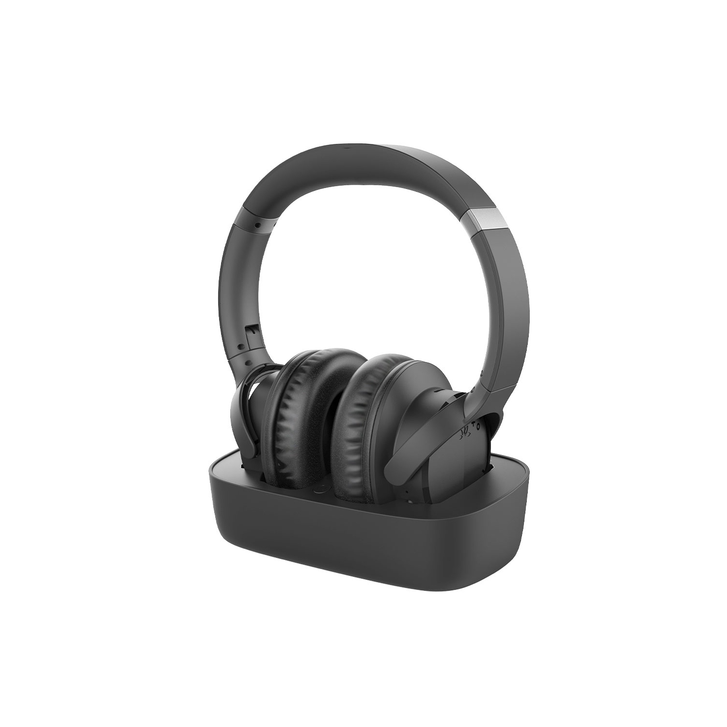 Avantree Ensemble - Wireless Headphones for TV Watching with Charging Dock, Easy Setup & Comfortable Fit for Seniors, 35hrs Playtime Bluetooth