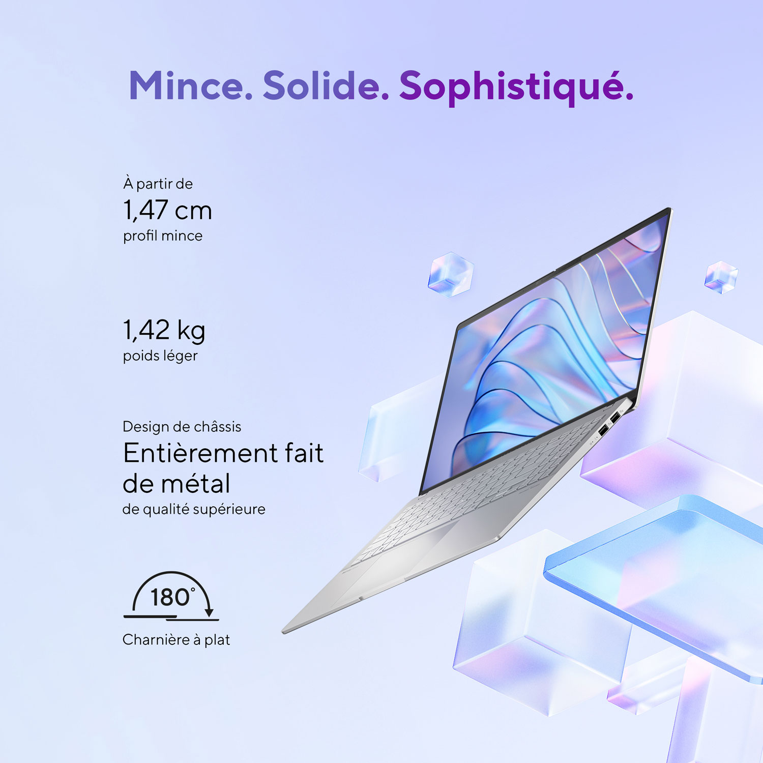 Portable VivoBook S 15 Copilot+ PC DELO de 15,6 po d'ASUS