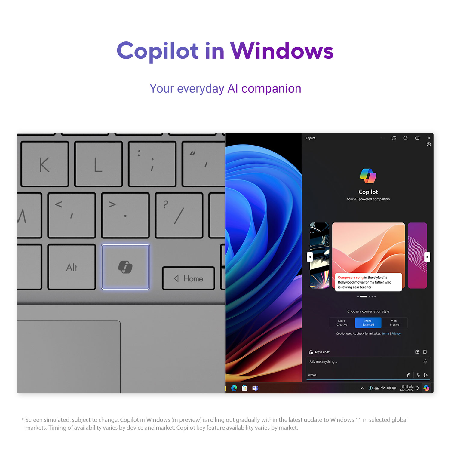 Portable VivoBook S 15 Copilot+ PC DELO de 15,6 po d'ASUS