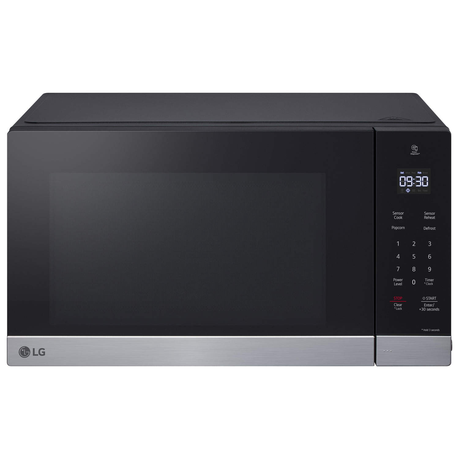 LG 1.5 Cu. Ft. Microwave with Smart Inverter - Stainless Steel