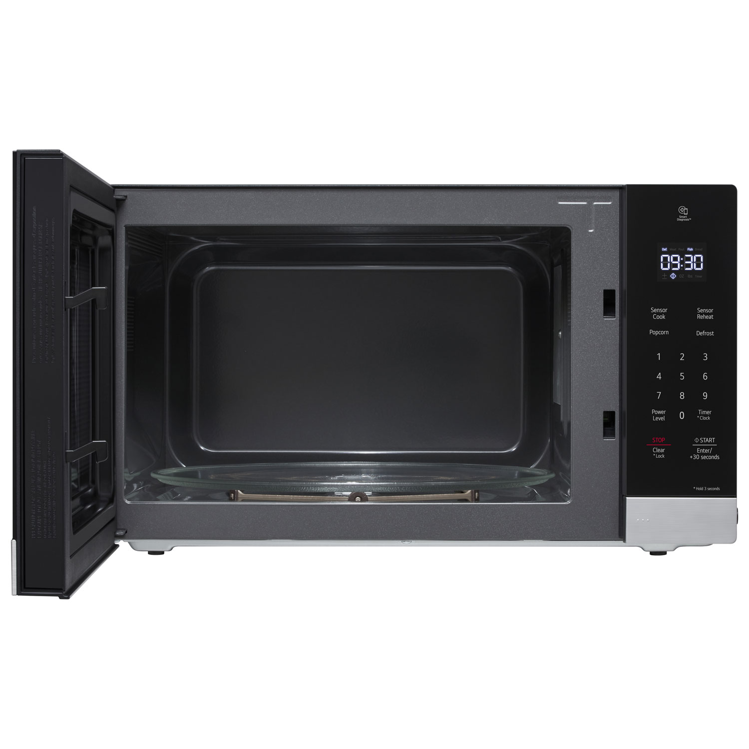 LG 1.5 Cu. Ft. Microwave with Smart Inverter - Stainless Steel