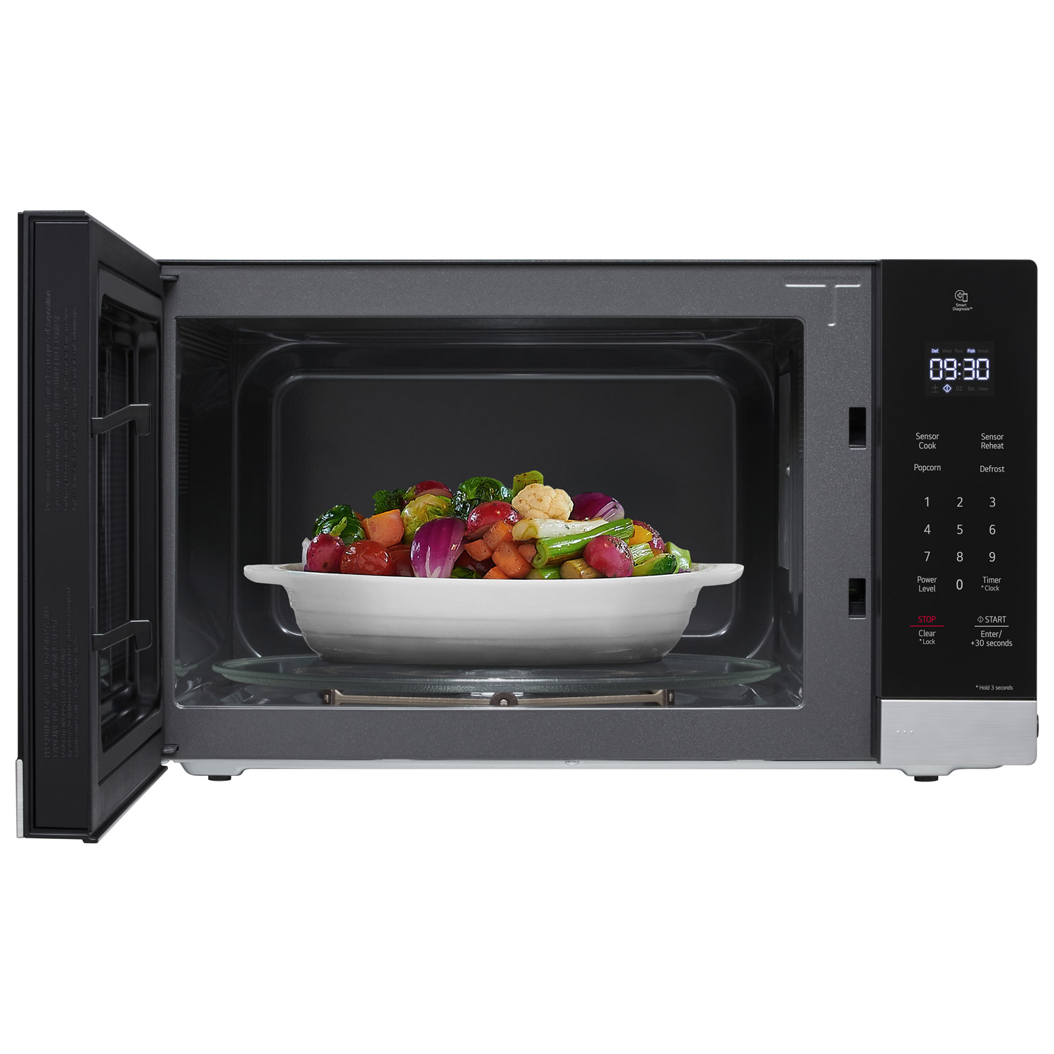 LG 1.5 Cu. Ft. Microwave with Smart Inverter - Stainless Steel