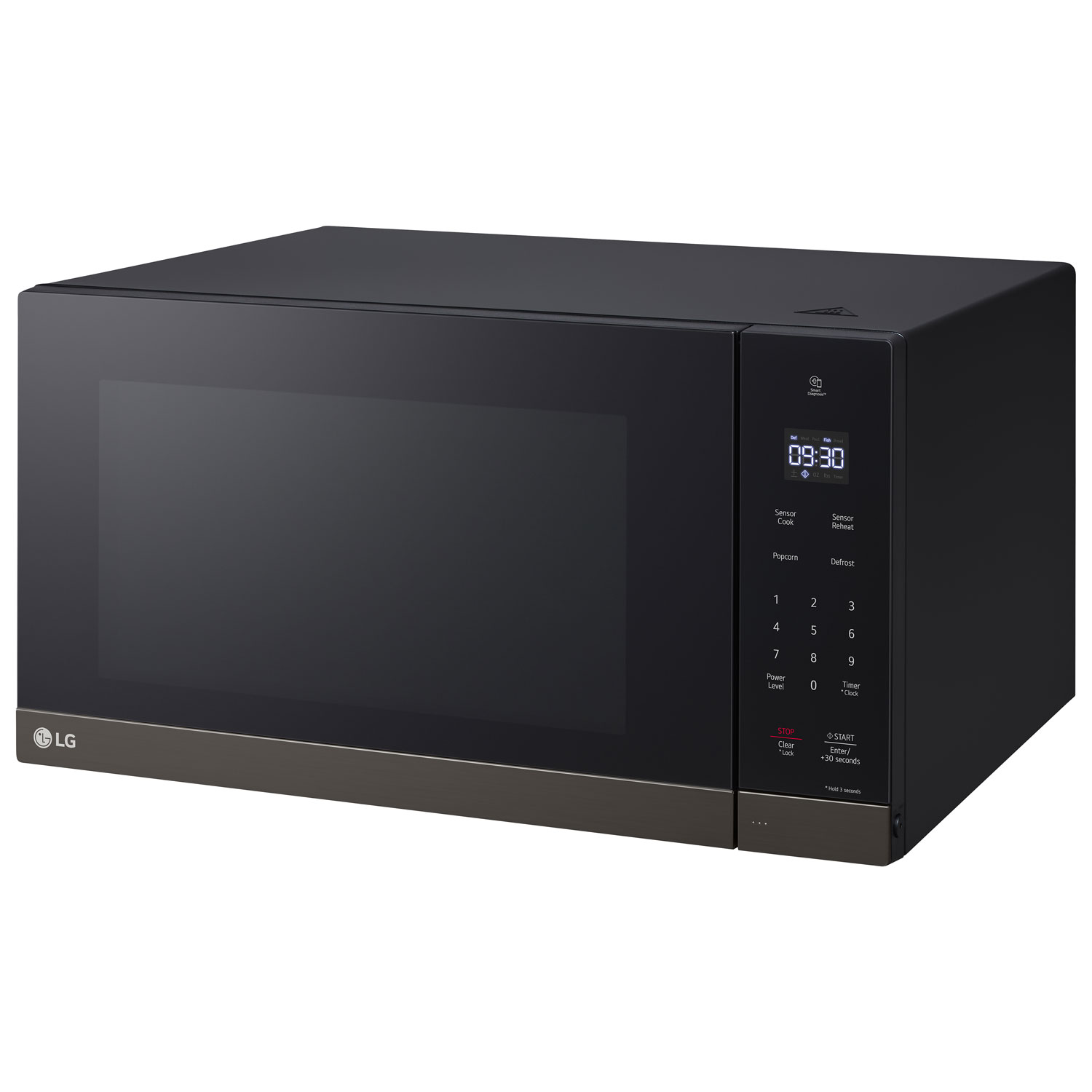 LG NeoChef 2.0 Cu. Ft. Microwave with Smart Inverter - Black Stainless Steel