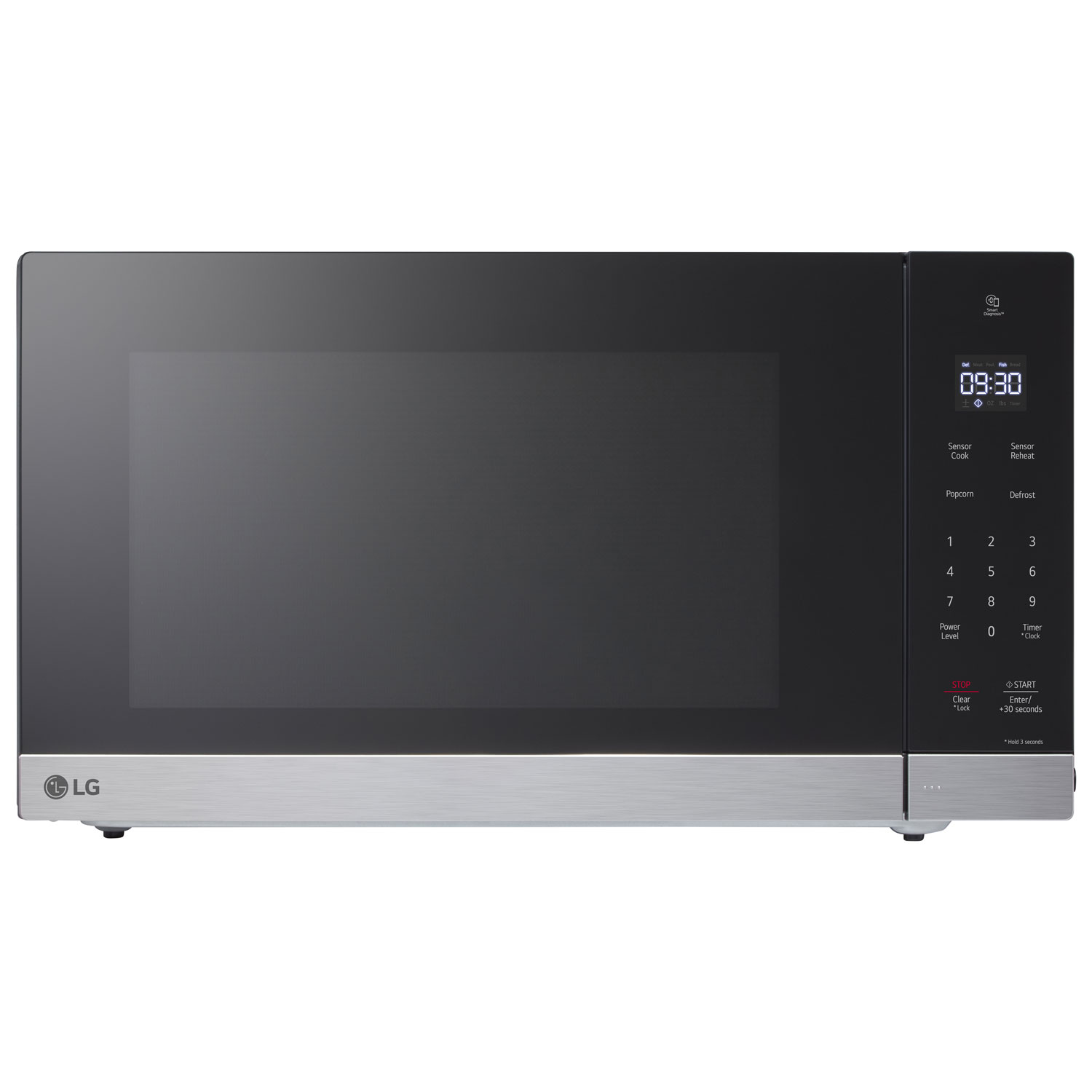 LG NeoChef 2.0 Cu. Ft. Microwave with Smart Inverter (MSER2090S) - Stainless Steel