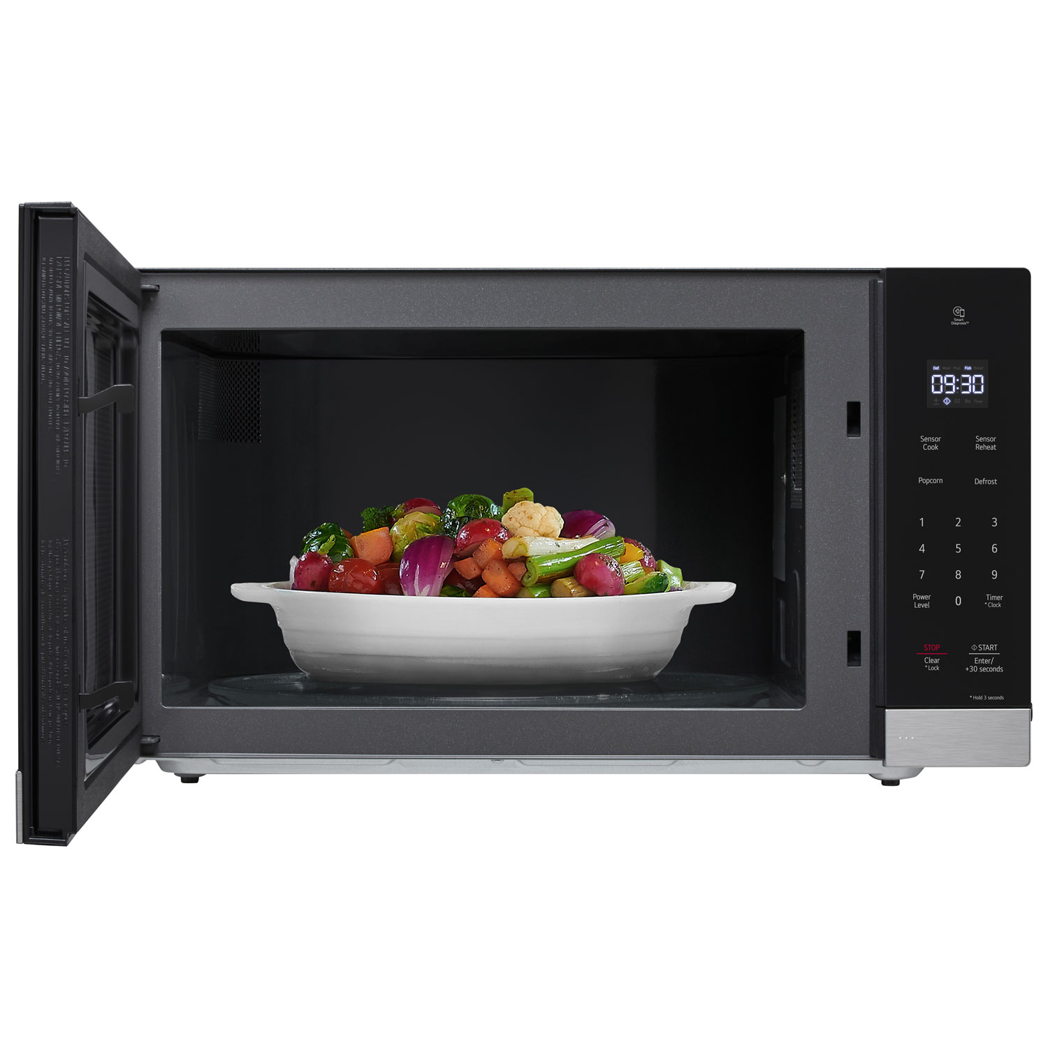 LG NeoChef 2.0 Cu. Ft. Microwave with Smart Inverter - Stainless Steel