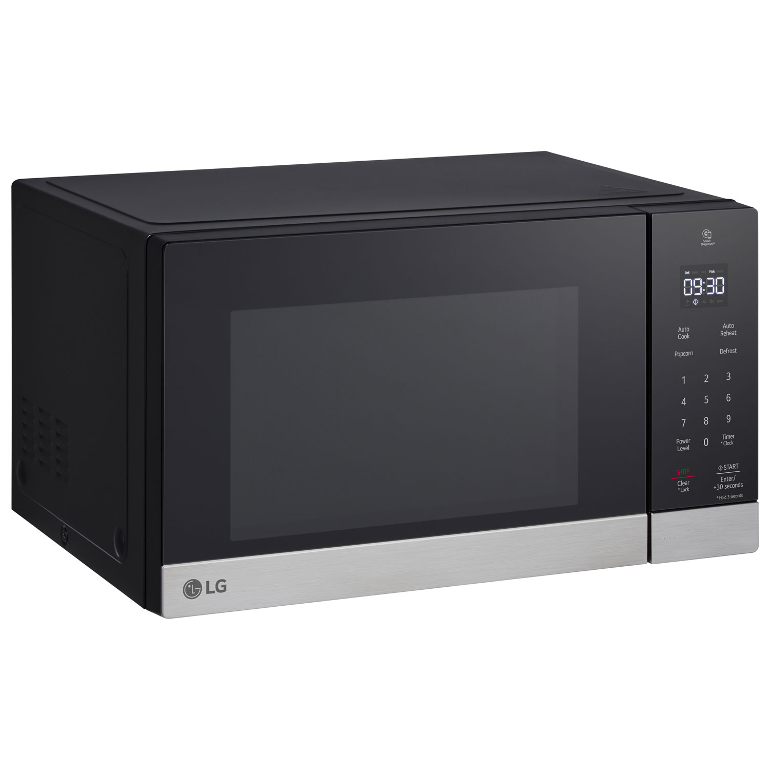 LG 0.9 Cu. Ft. Microwave with Smart Inverter - Stainless Steel