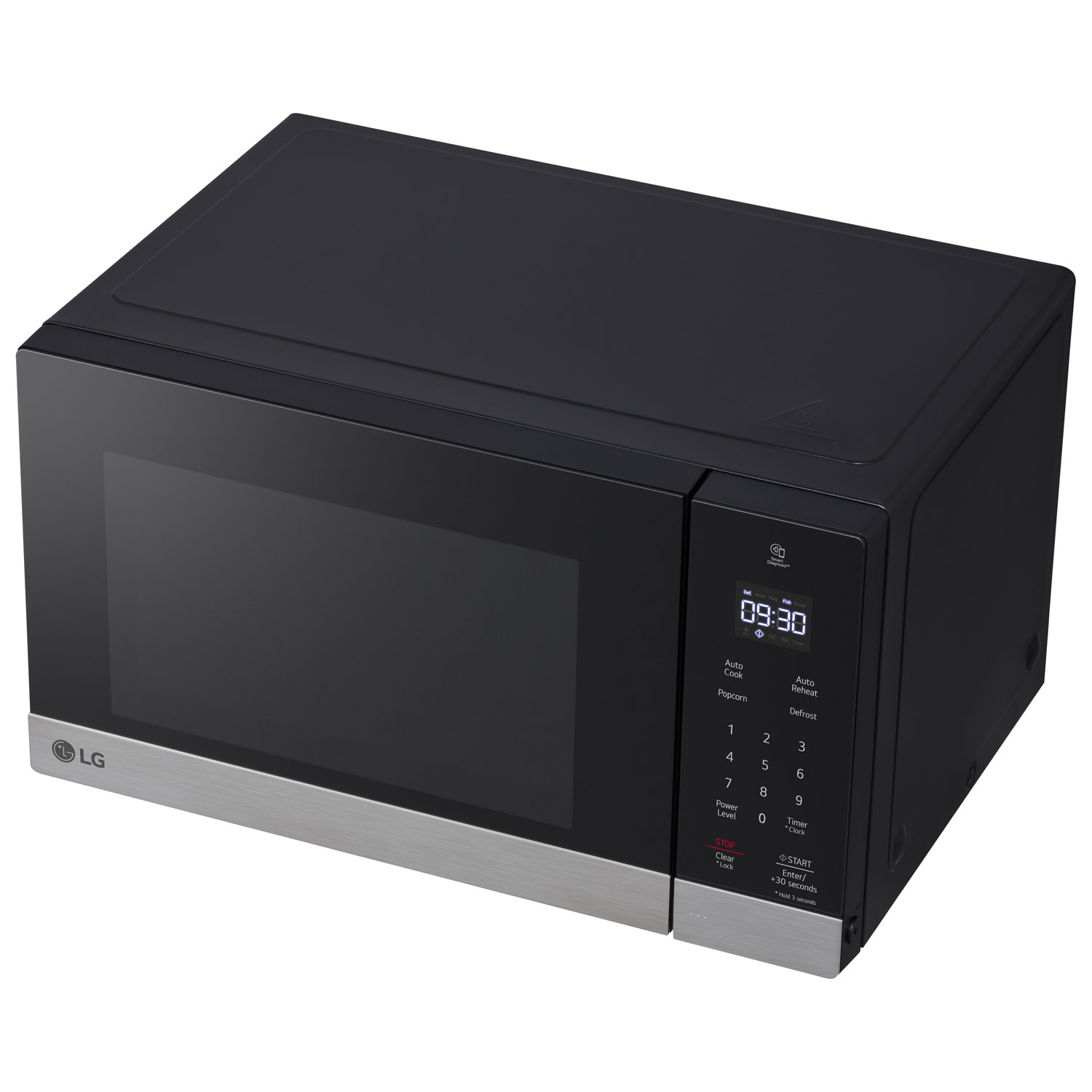 LG 0.9 Cu. Ft. Microwave with Smart Inverter - Stainless Steel