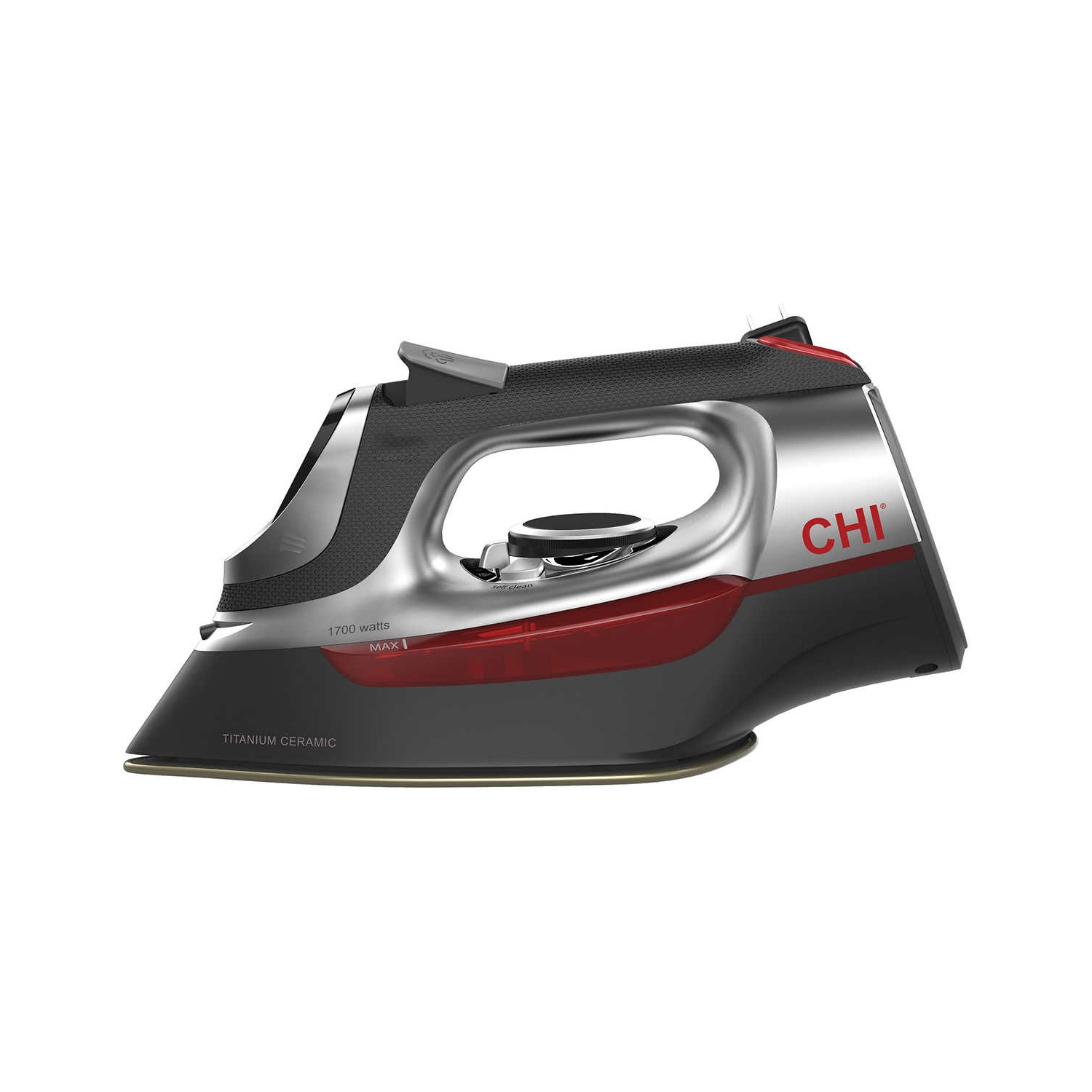 CHI Electronic Iron with Retractable Cord | Iron with Steamer