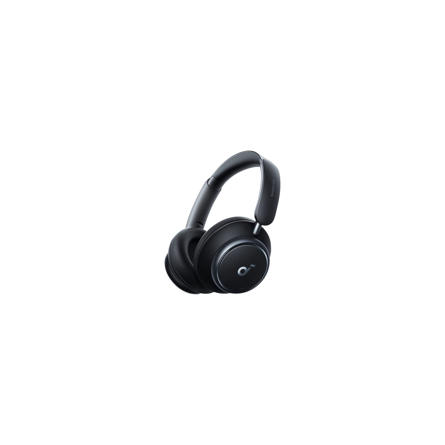 Remis à neuf - Casque d'écoute Bluetooth à suppression du bruit Space Q45 de Soundcore par Anker - Noir