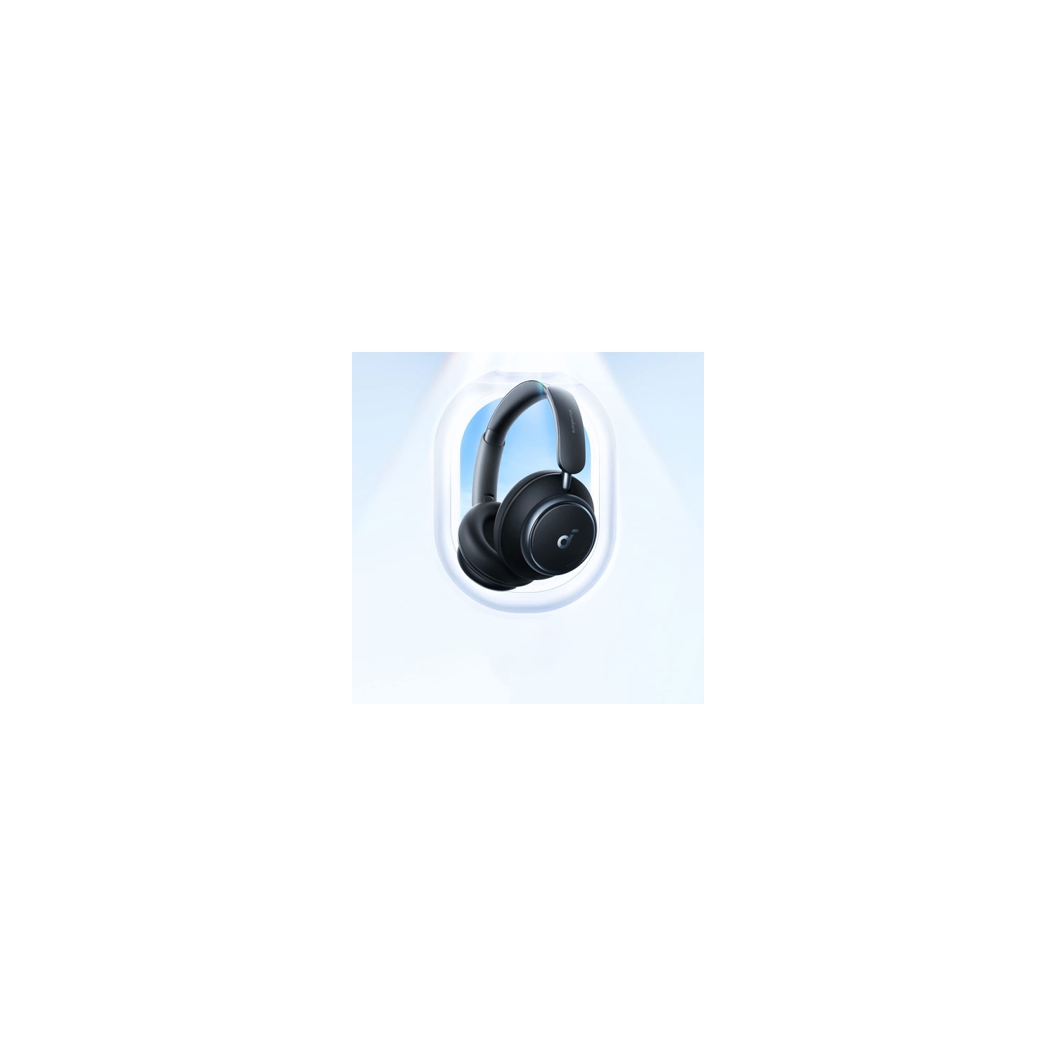Remis à neuf - Casque d'écoute Bluetooth à suppression du bruit Space Q45 de Soundcore par Anker - Noir