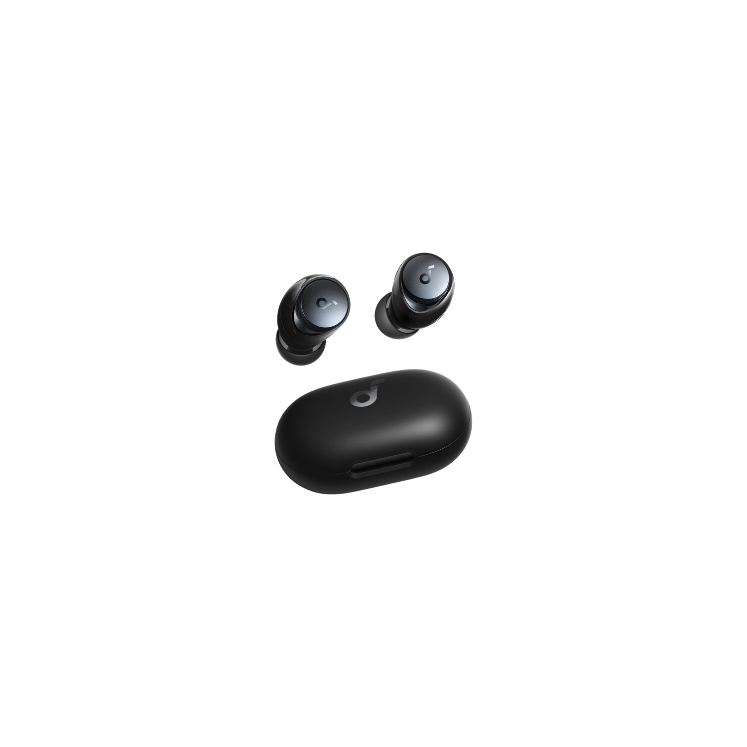 Refurbished - Soundcore by Anker Space A40 In-Ear Noise Cancelling True Wireless Earbuds - Black