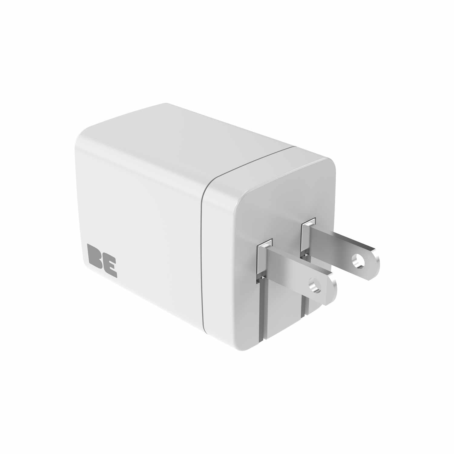 Blu Element Wall Charger Dual USB-C 35W Bulk | White