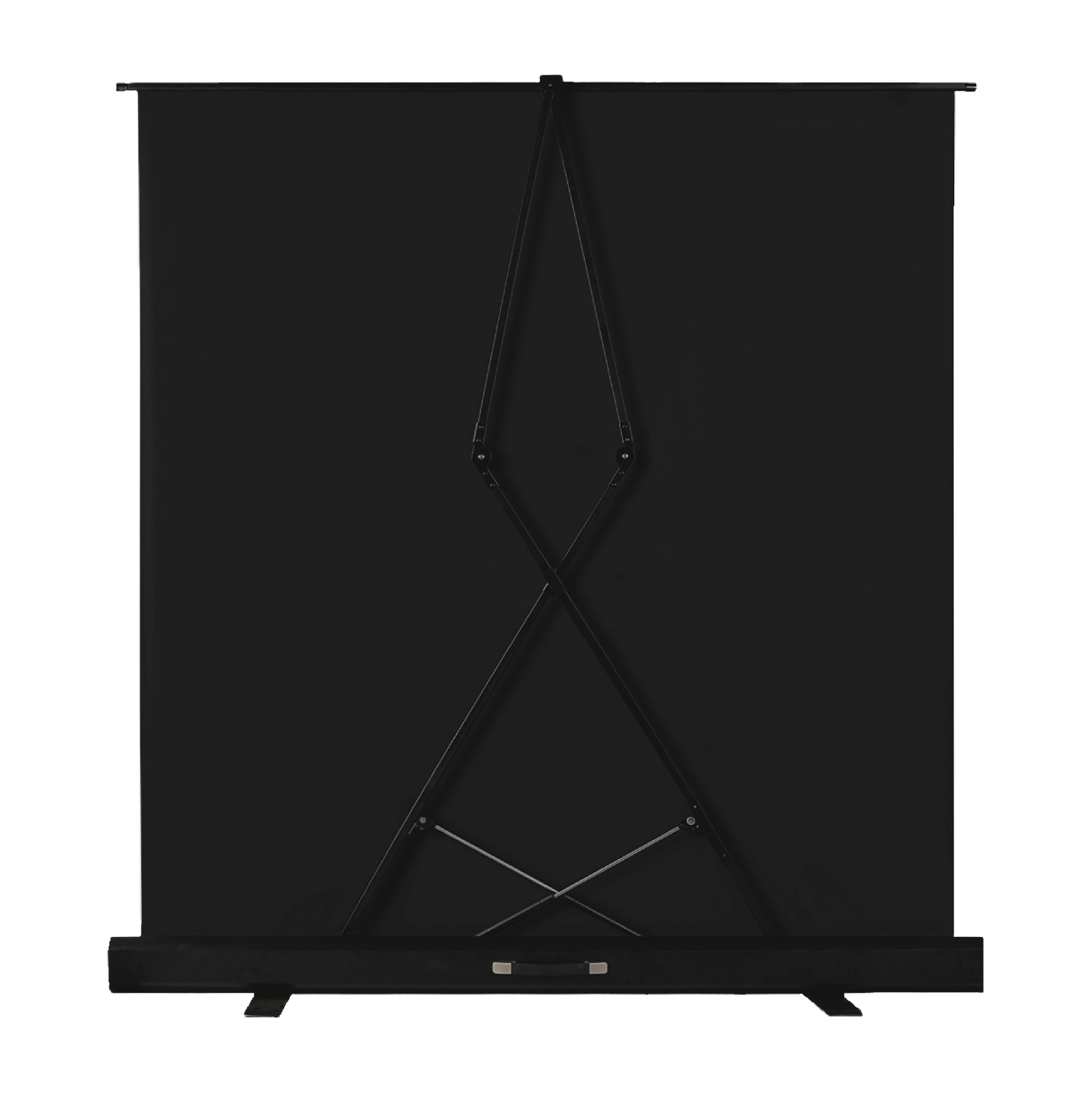 L'écran de projection portatif à rabat Tab-Tension de 80&nbsp;po Alpha de MUBU avec support et étui de transport, écran de projection extérieur 16:9,