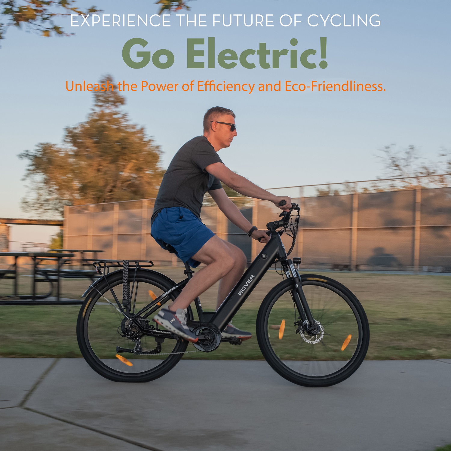 Vélo de marche électronique Rover by Land Rover de 500 watts avec assistance à pédale