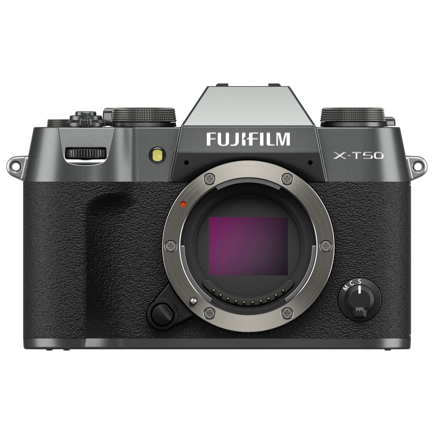 Fujifilm X-T50 Mirrorless Camera (Body Only) - Charcoal Silver