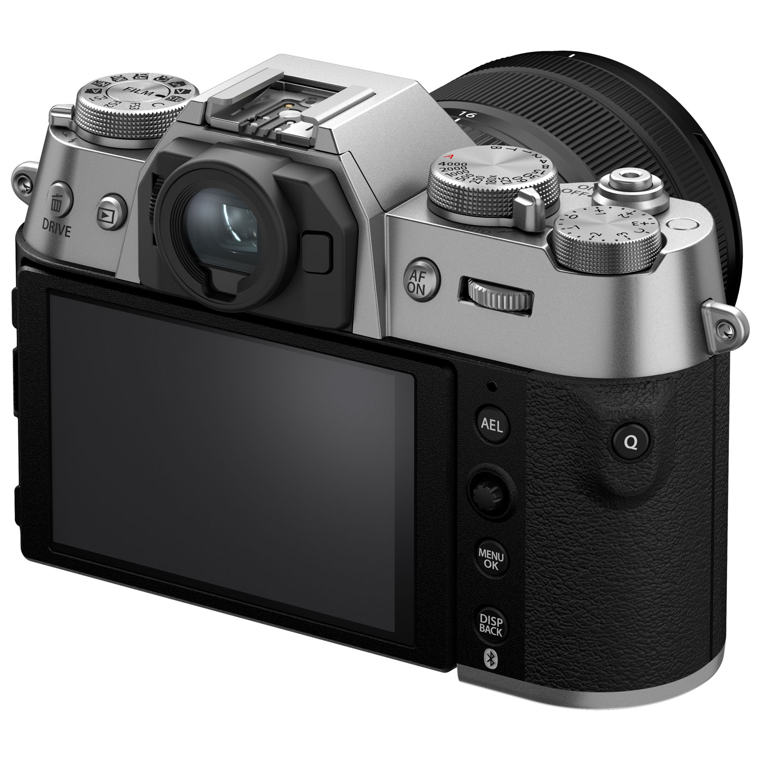 Fujifilm X-T50 Mirrorless Camera with 16-50mm Lens Kit - Silver