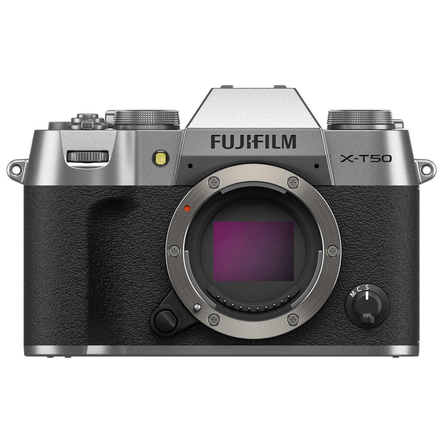 Fujifilm X-T50 Mirrorless Camera with 16-50mm Lens Kit - Silver