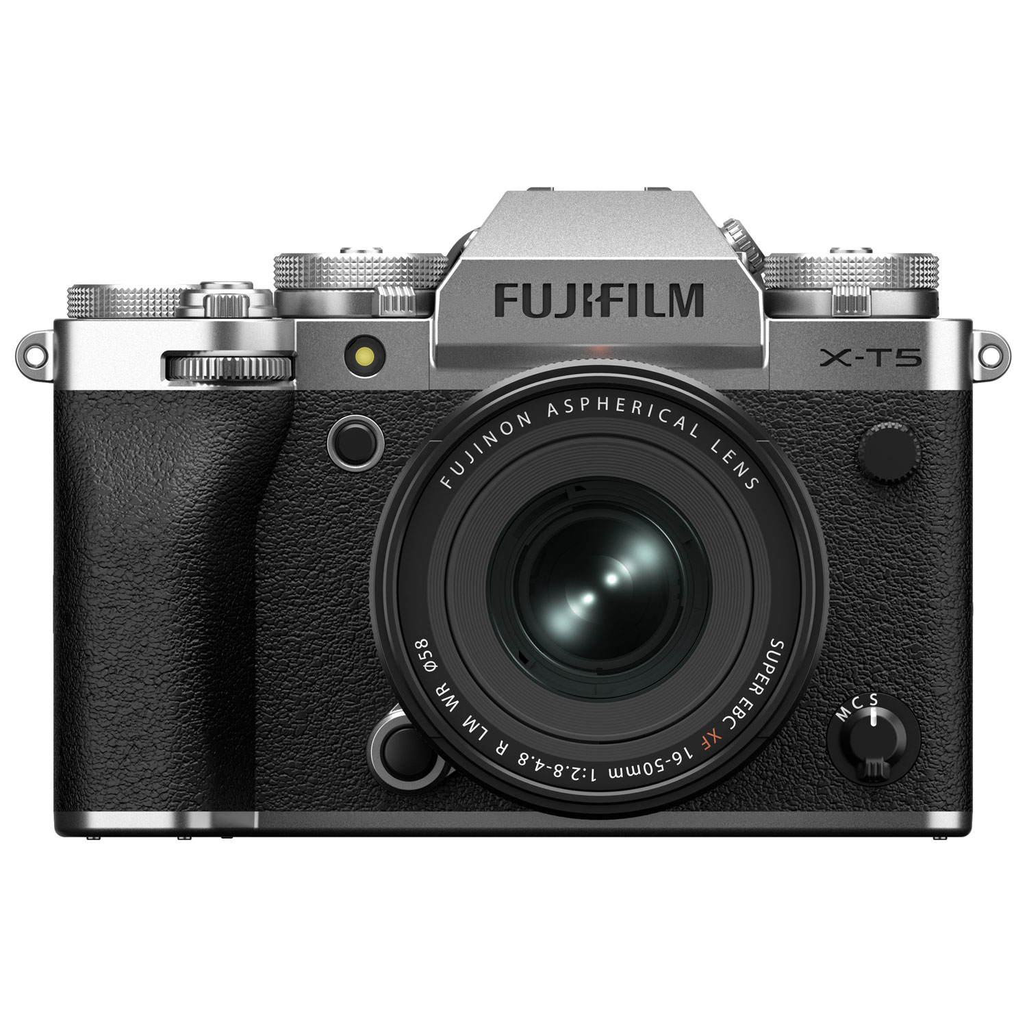Fujifilm X-T5 Mirrorless Camera with 16-50mm Lens Kit - Silver