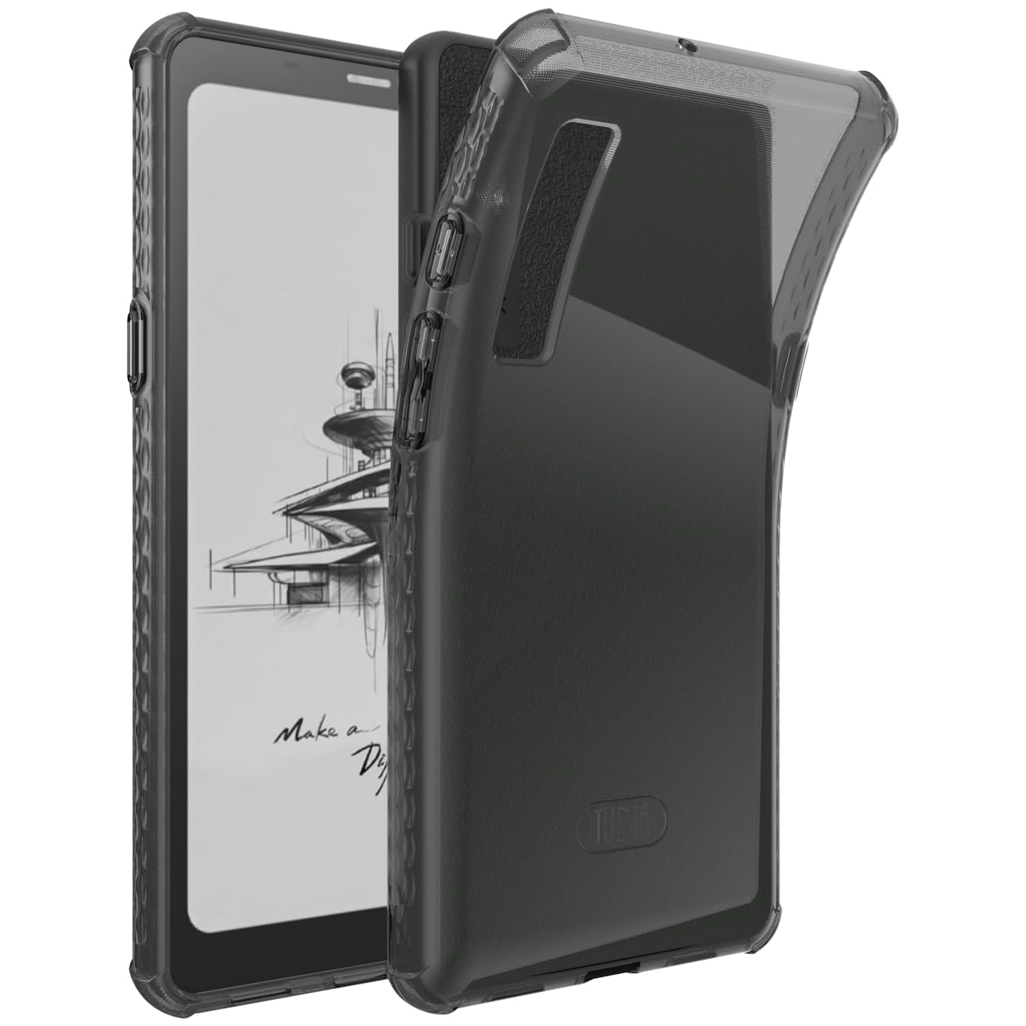 TUDIA SKN Onyx Boox Palma Case 6.13" Back Cover - Black