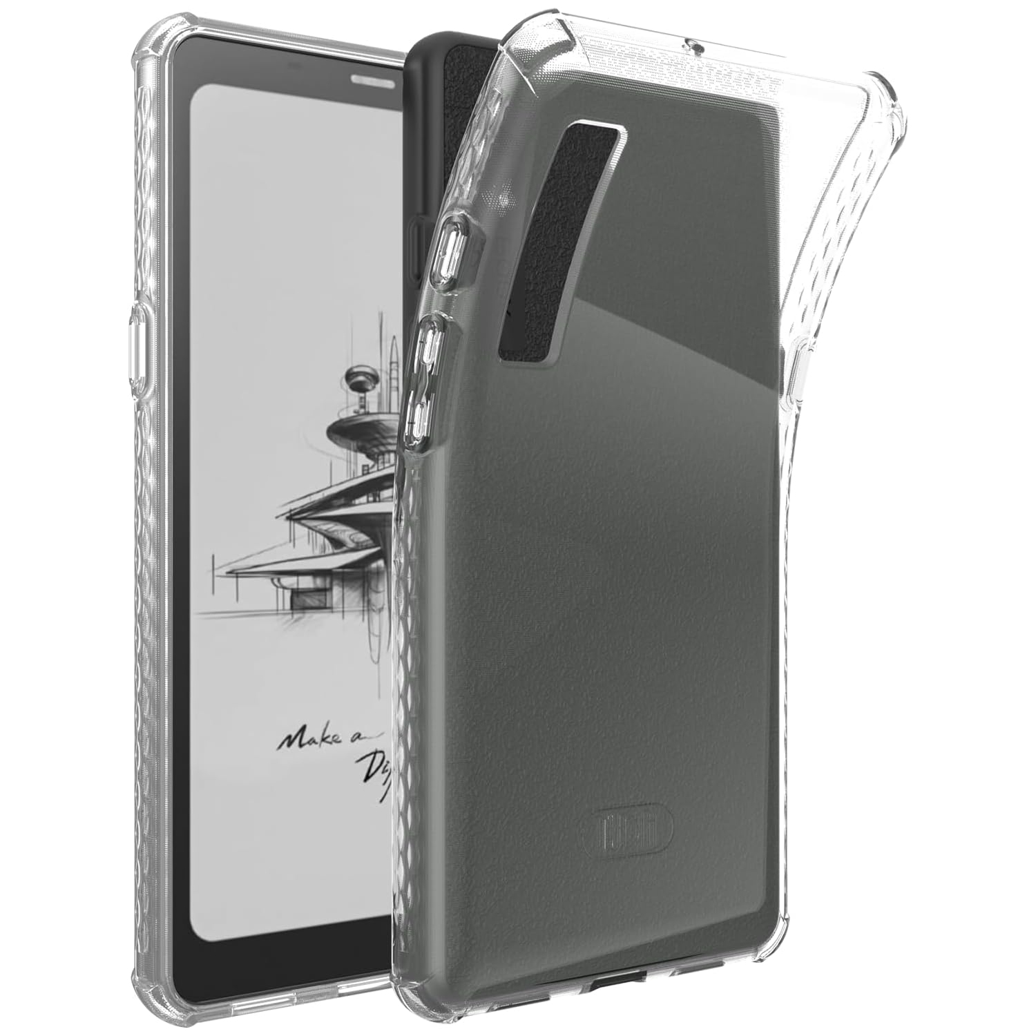 TUDIA SKN Onyx Boox Palma Case 6.13" Back Cover - Clear