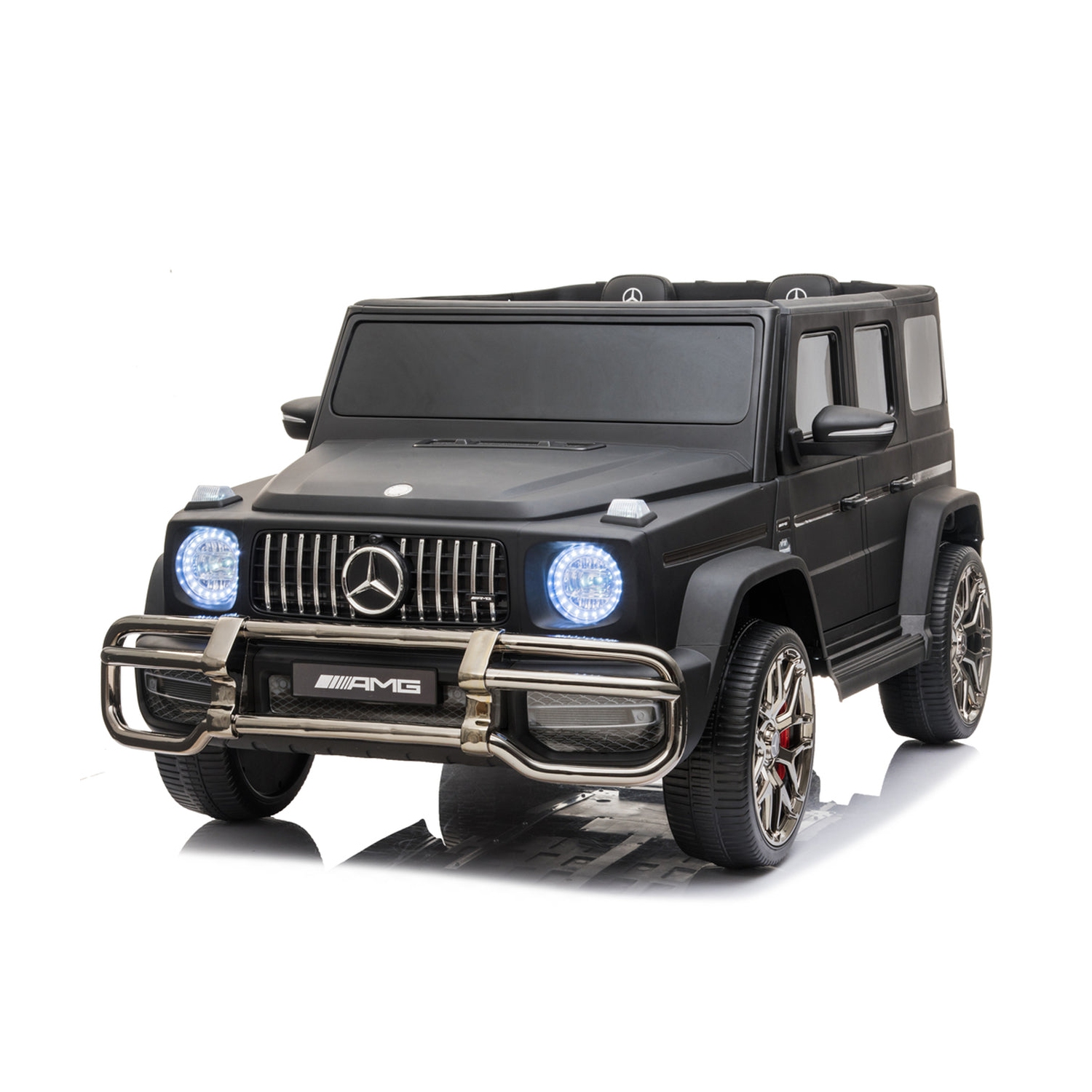 EXCLUSIVE 24V Mercedes Benz AMG G63 G Wagon 2 Seater Kids Ride On Car 4x4 With Remote Control