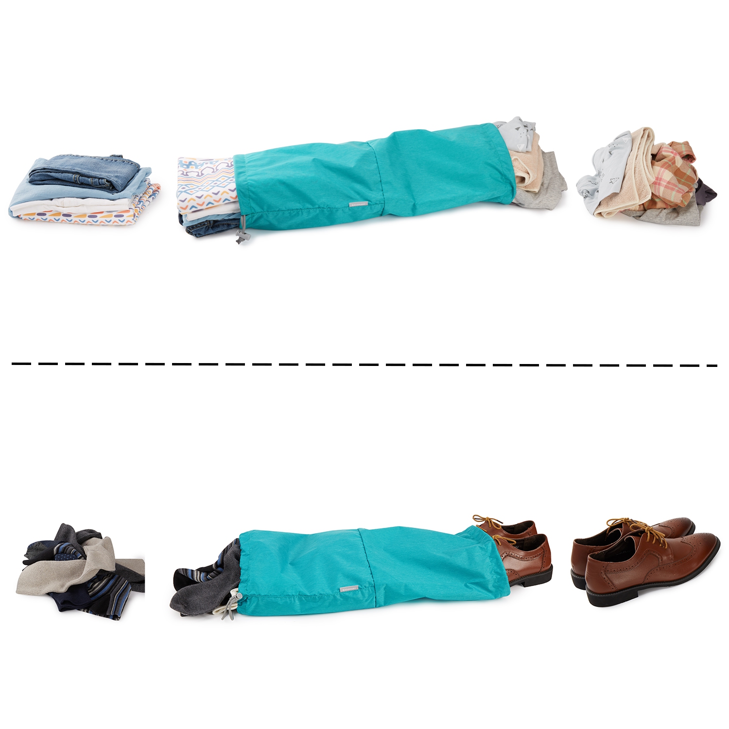 Bagsmart Compression Packing Cubes Teal