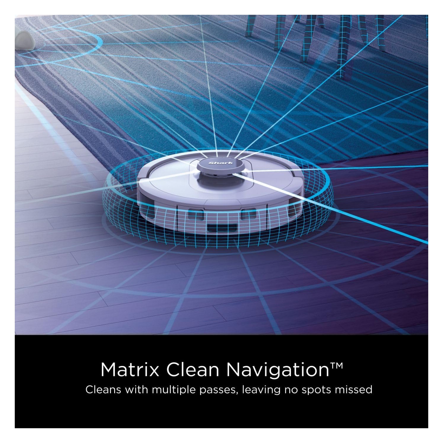 Aspirateur robot Shark AV2511AE ai avec base XL à vidage automatique, sans sac, capacité de 60 jours, navigation LIDAR, cartographie de la maison