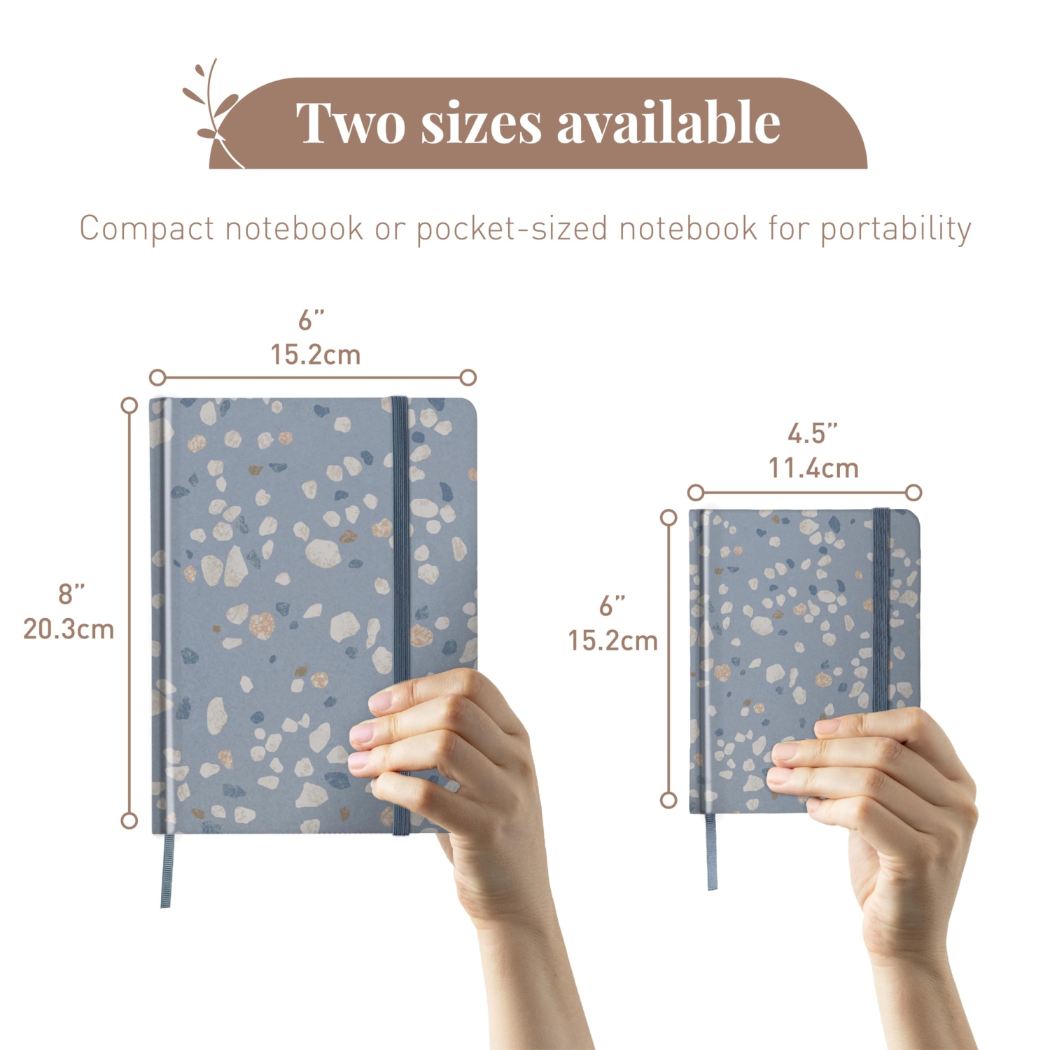 Rileys & Co Compact Terrazzo – Livre de mots de passe alphabétique, organisateur de connexion sécurisé, gardien de nom d’utilisateur Internet et site