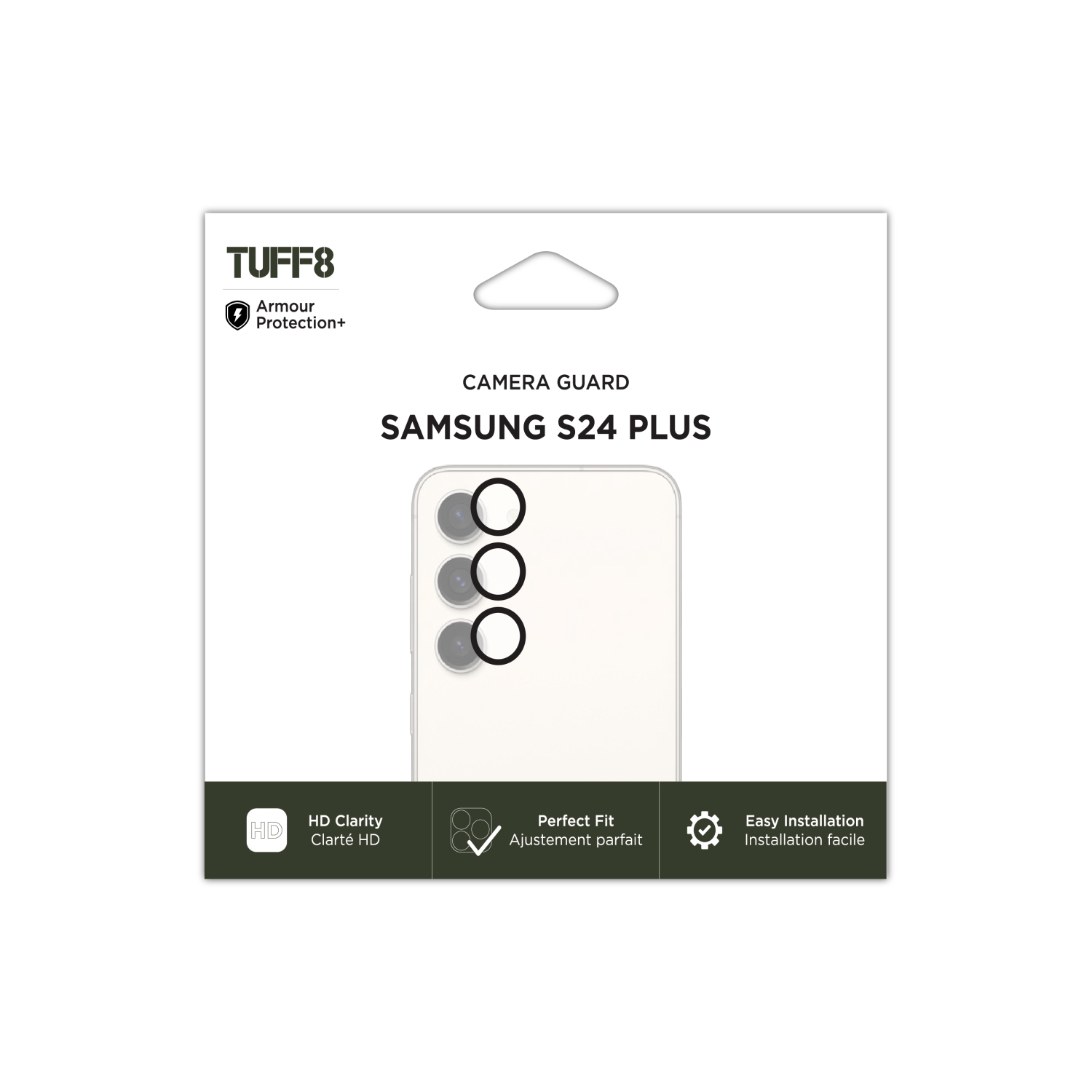 TUFF8 Camera Guard for Samsung S24 Plus