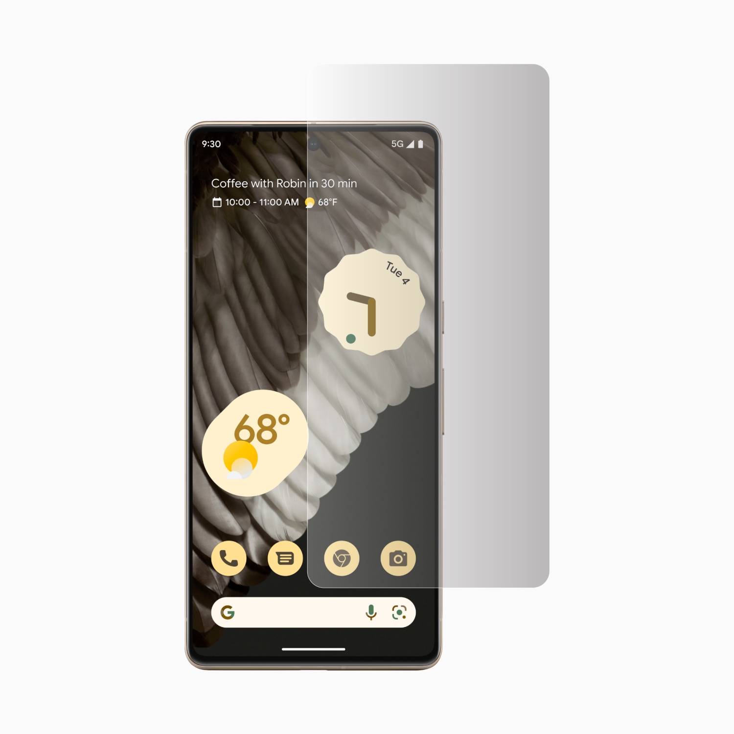 LBT – Protecteur de verre trempé ultramince pour Pixel 7 de Google