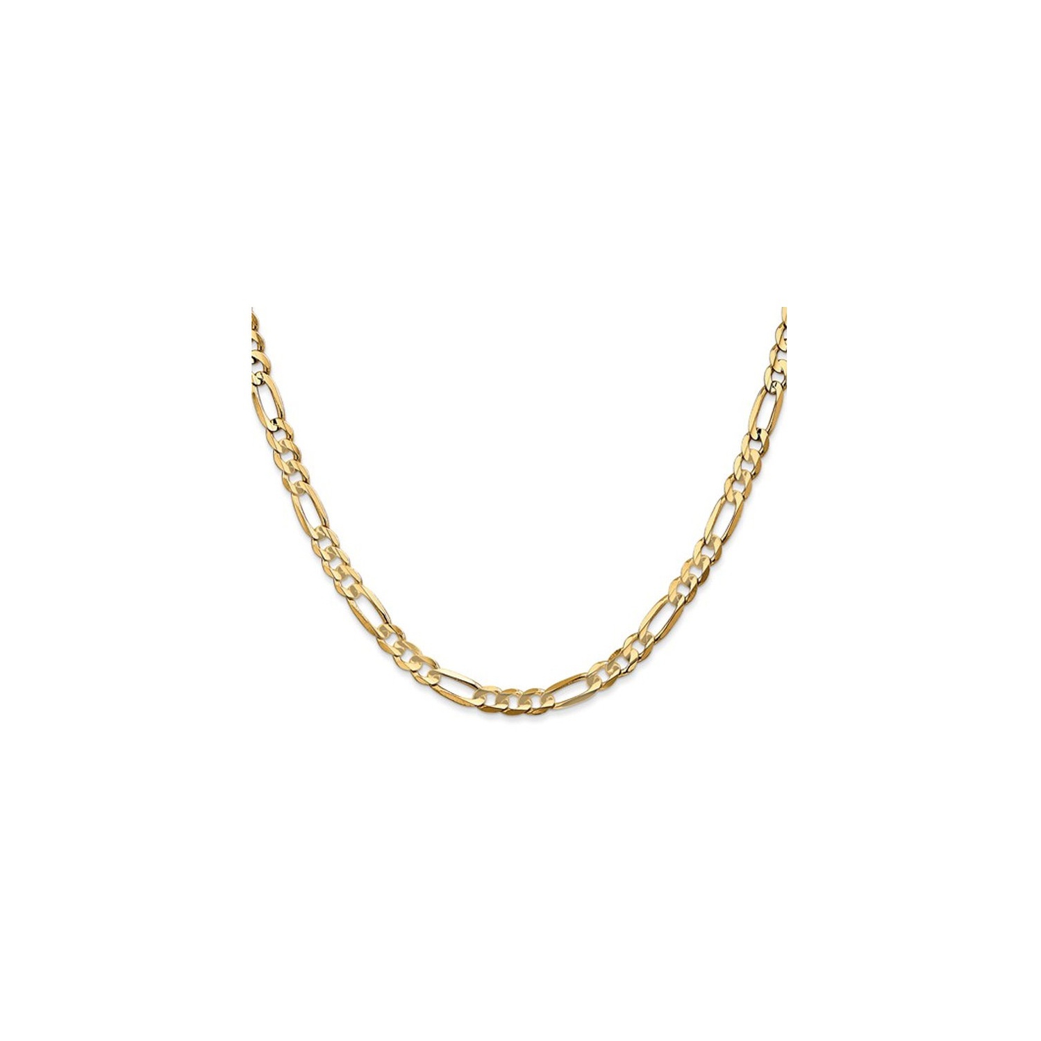 Figaro Chain Necklace in 14K Yellow Gold 18 Inches