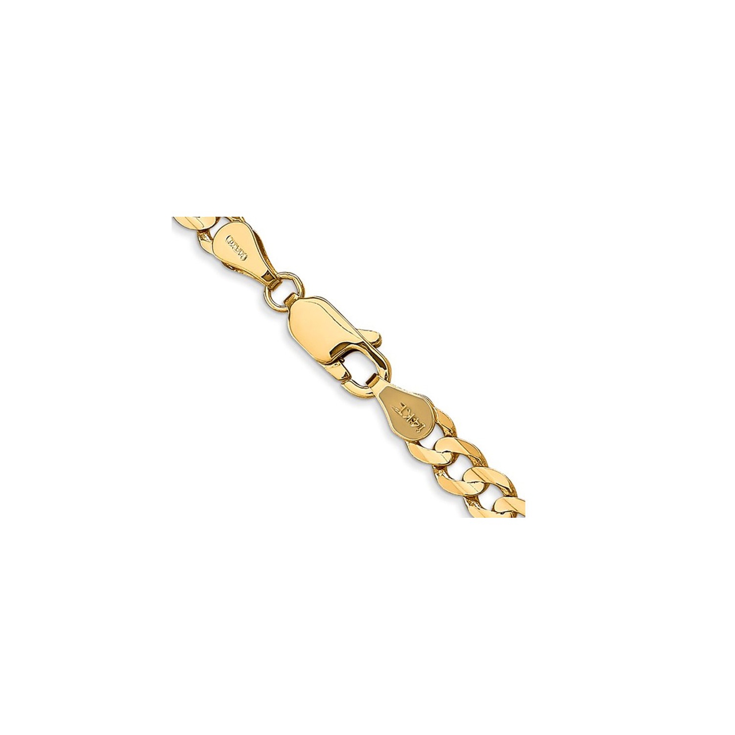 Figaro Chain Necklace in 14K Yellow Gold 18 Inches