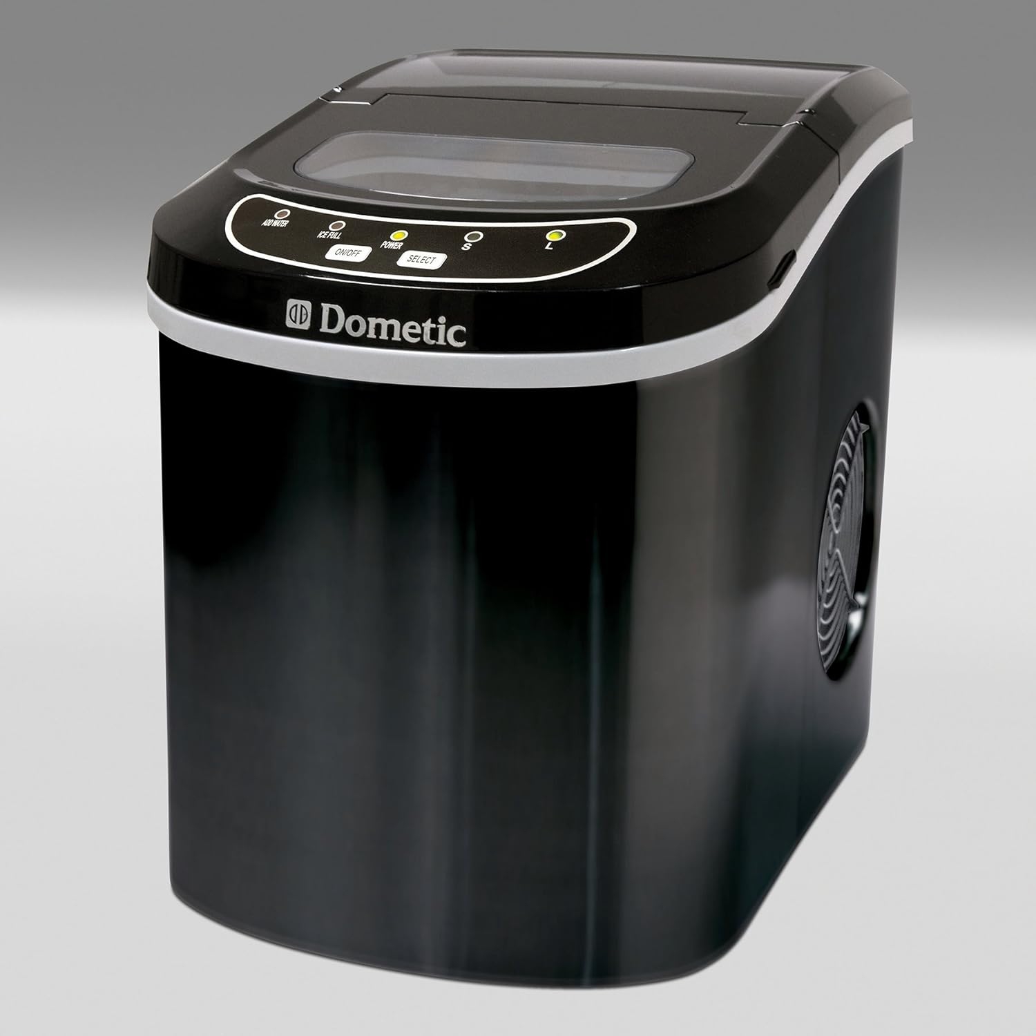 Dometic HZB-12A Compact Portable Top Load Ice Maker, Black