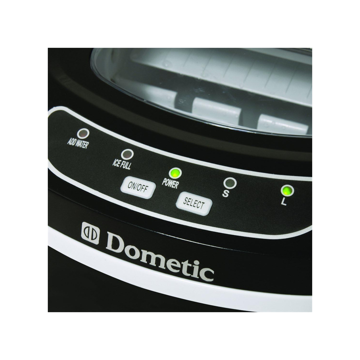 Dometic HZB-12A Compact Portable Top Load Ice Maker, Black