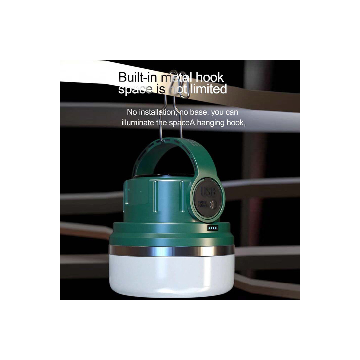 axGear Solar Camping Light LED Lantern Tent Light Outdoor Flashlight Rechargable