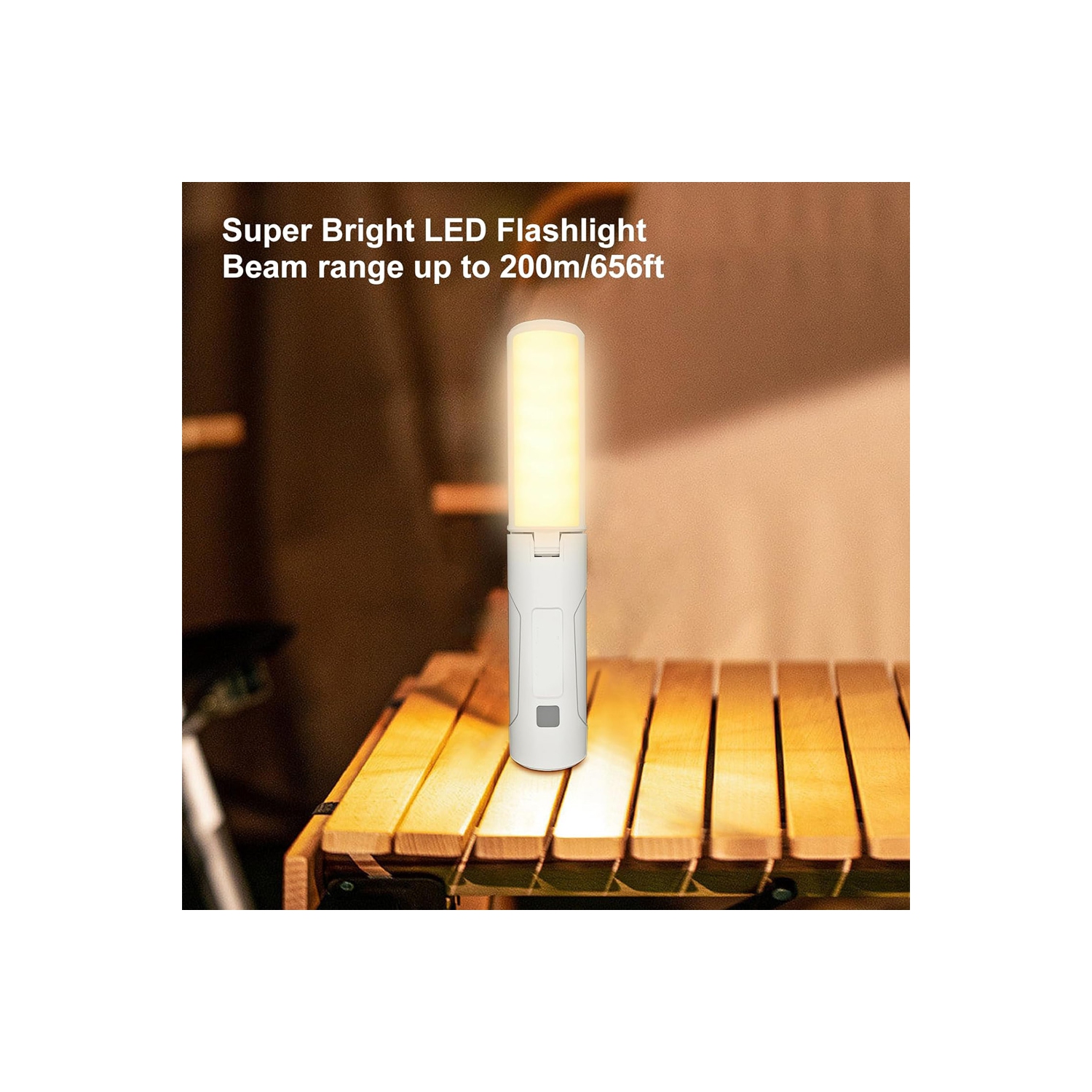 axGear Lantern Flashlight LED Camping Tent Light Foldable Power Bank Water Resistant