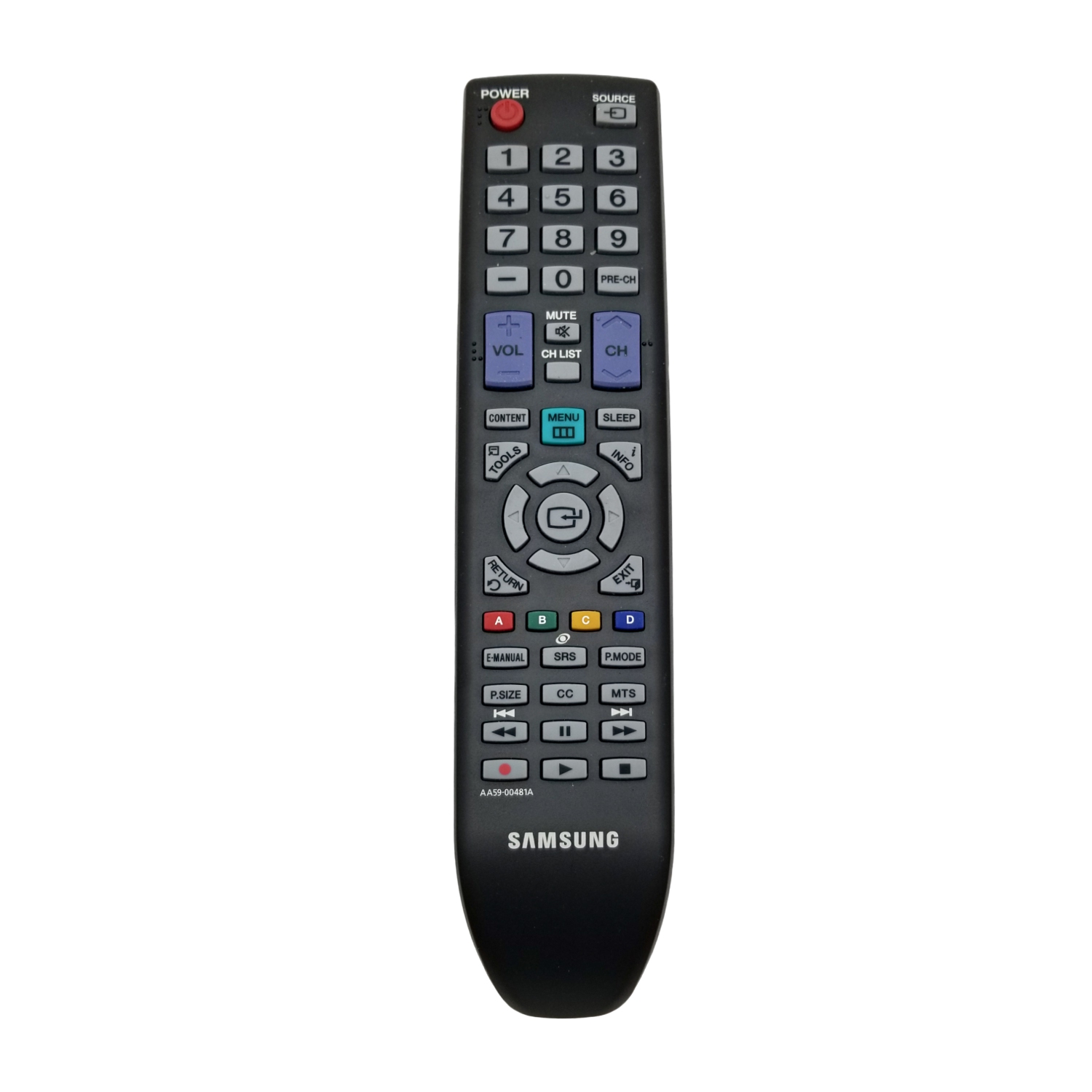 Refurbished (Good) Samsung Original P/N: AA59-00481A TV Remote Control OEM