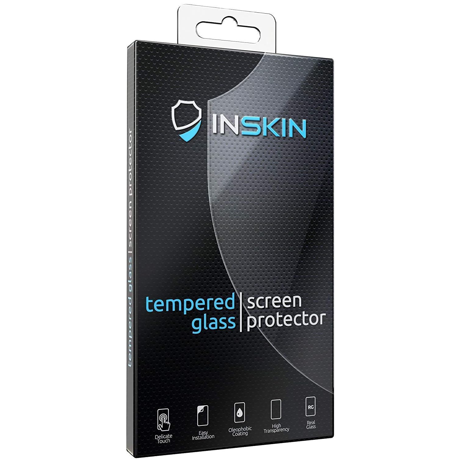 Inskin – Protecteur d’écran en verre trempé pour iPhone 11 Pro Max/XS Max 6,5 po – Paquet de 3, Ultra HD, revêtement plasma antiempreintes