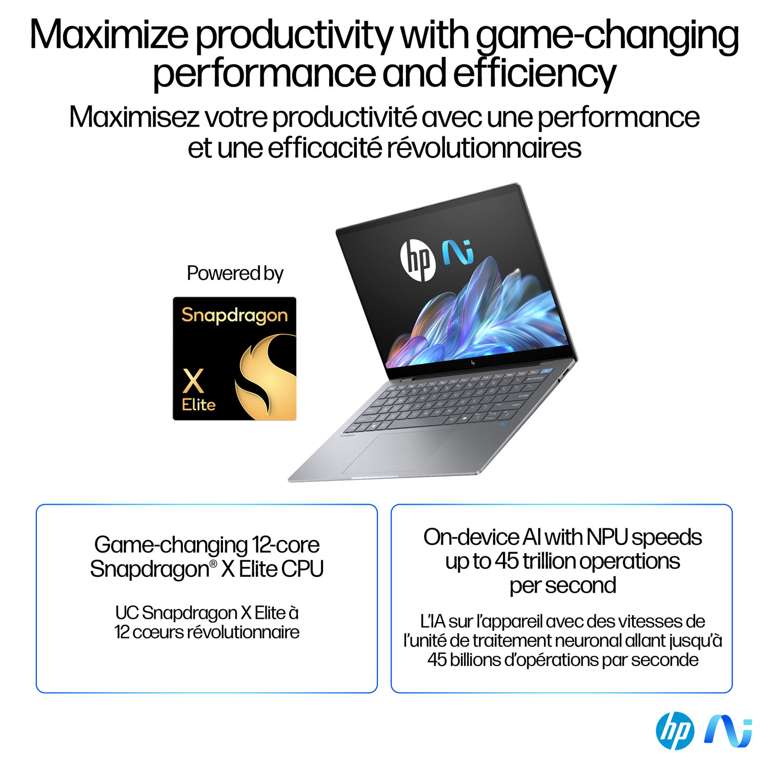 HP OmniBook X 14" Touchscreen Copilot+ PC Laptop