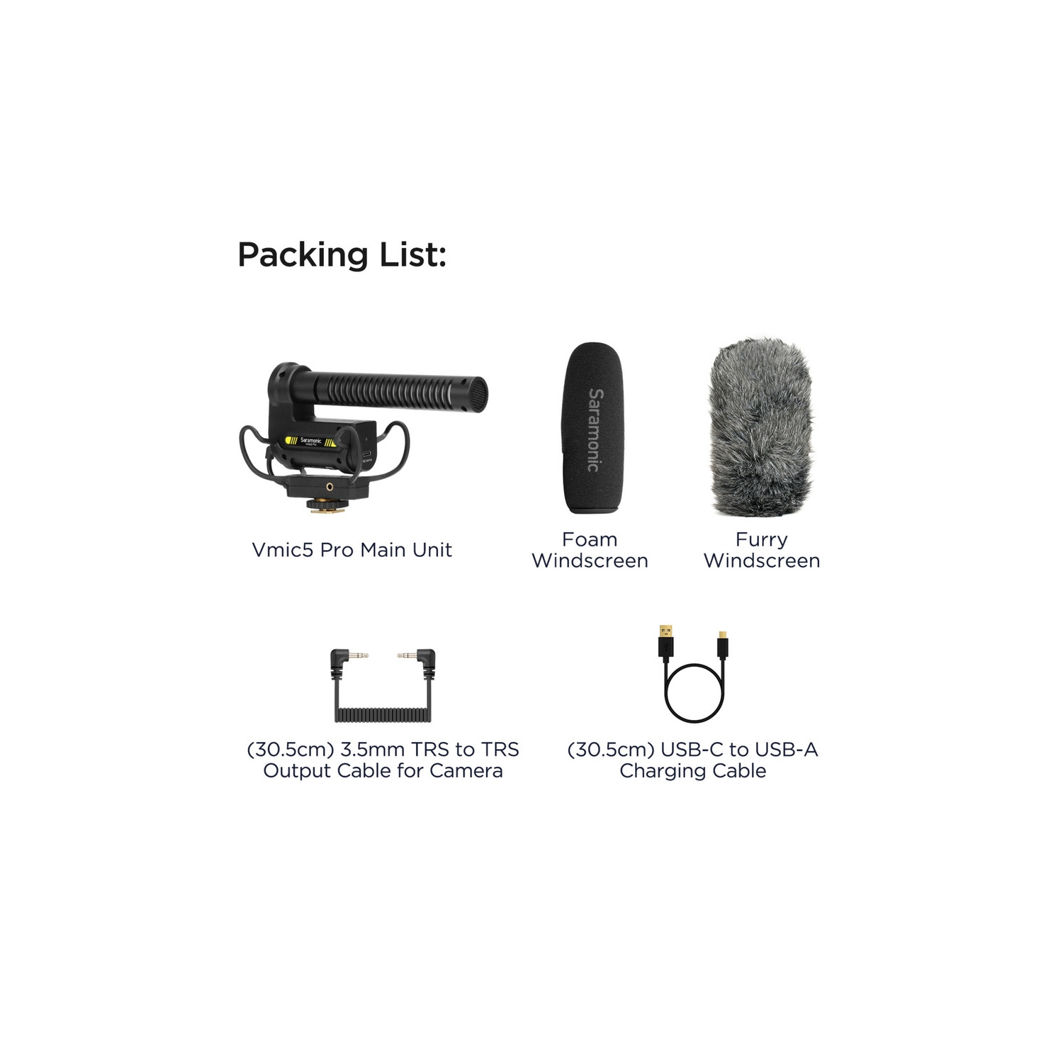 Saramonic VMIC5 Pro Super-cardioid Shotgun Microphone