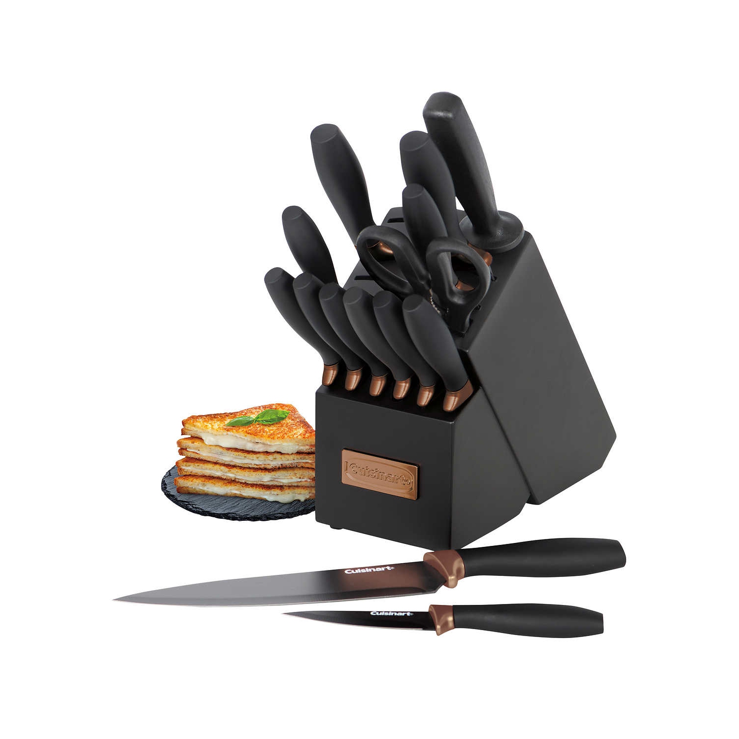 Porte-couteaux Cuisinart Metal Expressions, 15 pièces